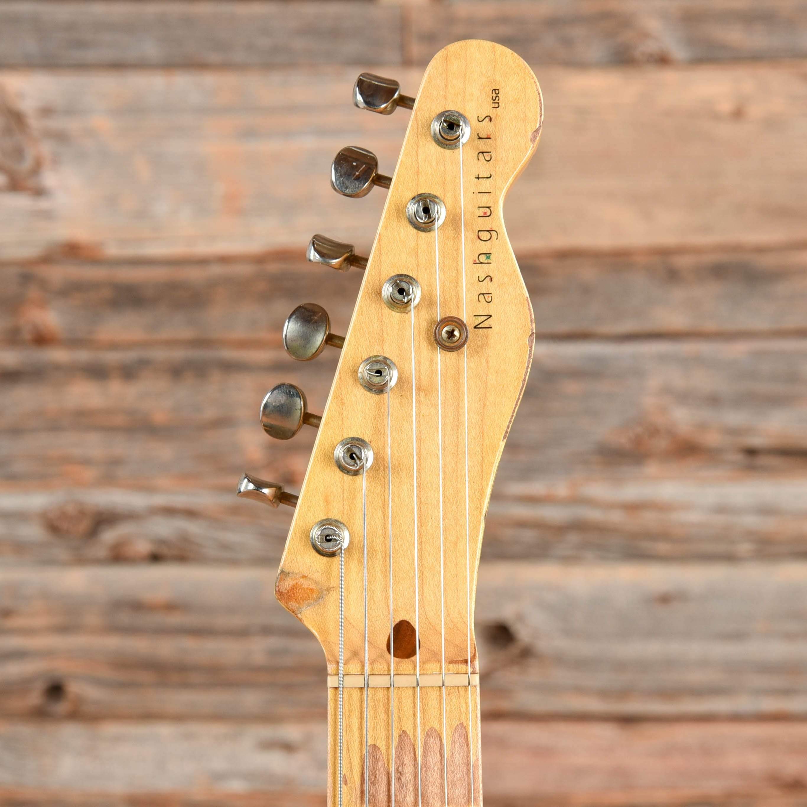 Nash E-52 Heavy Aged Butterscotch Blonde Electric Guitars / Solid Body