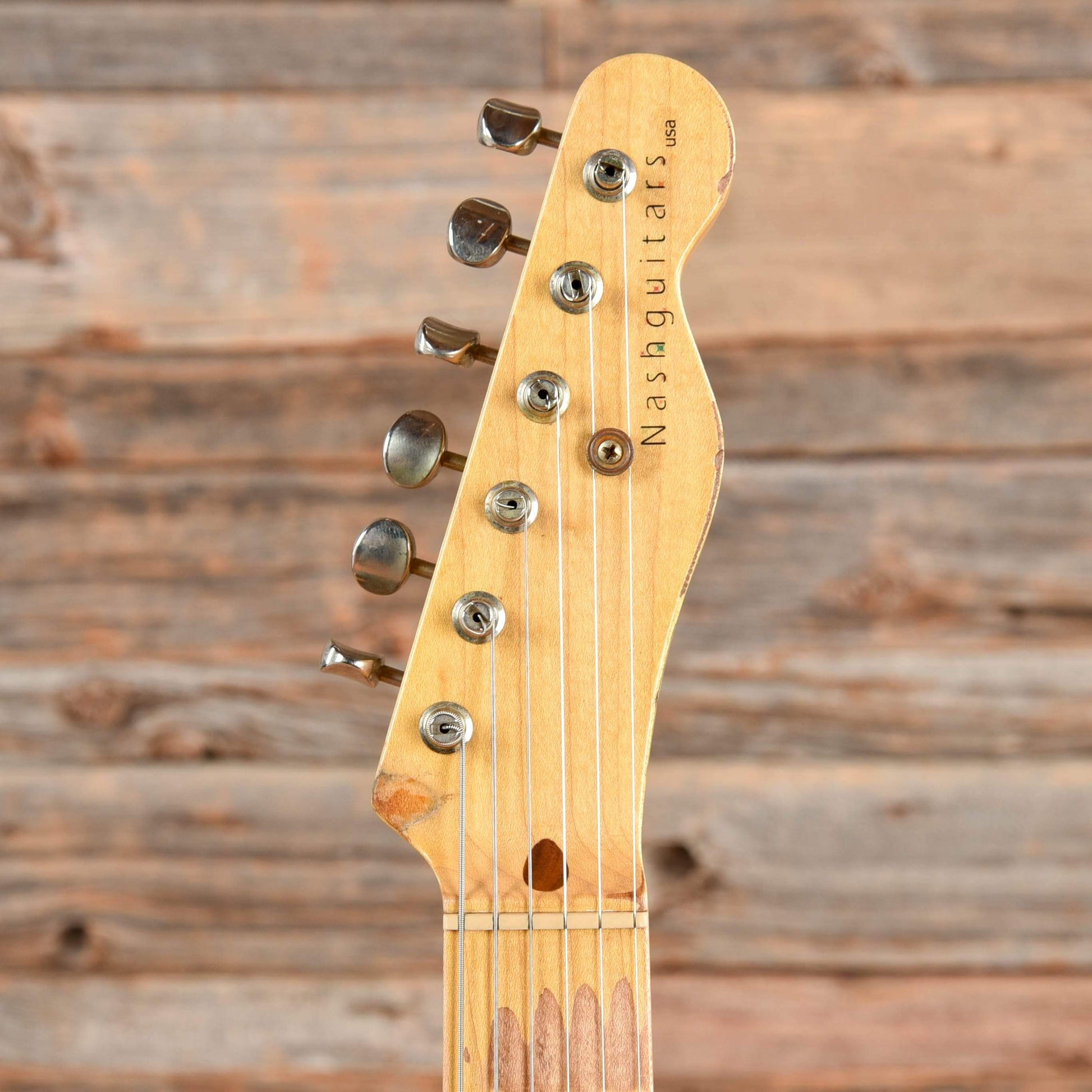 Nash E-52 Heavy Aged Butterscotch Blonde Electric Guitars / Solid Body