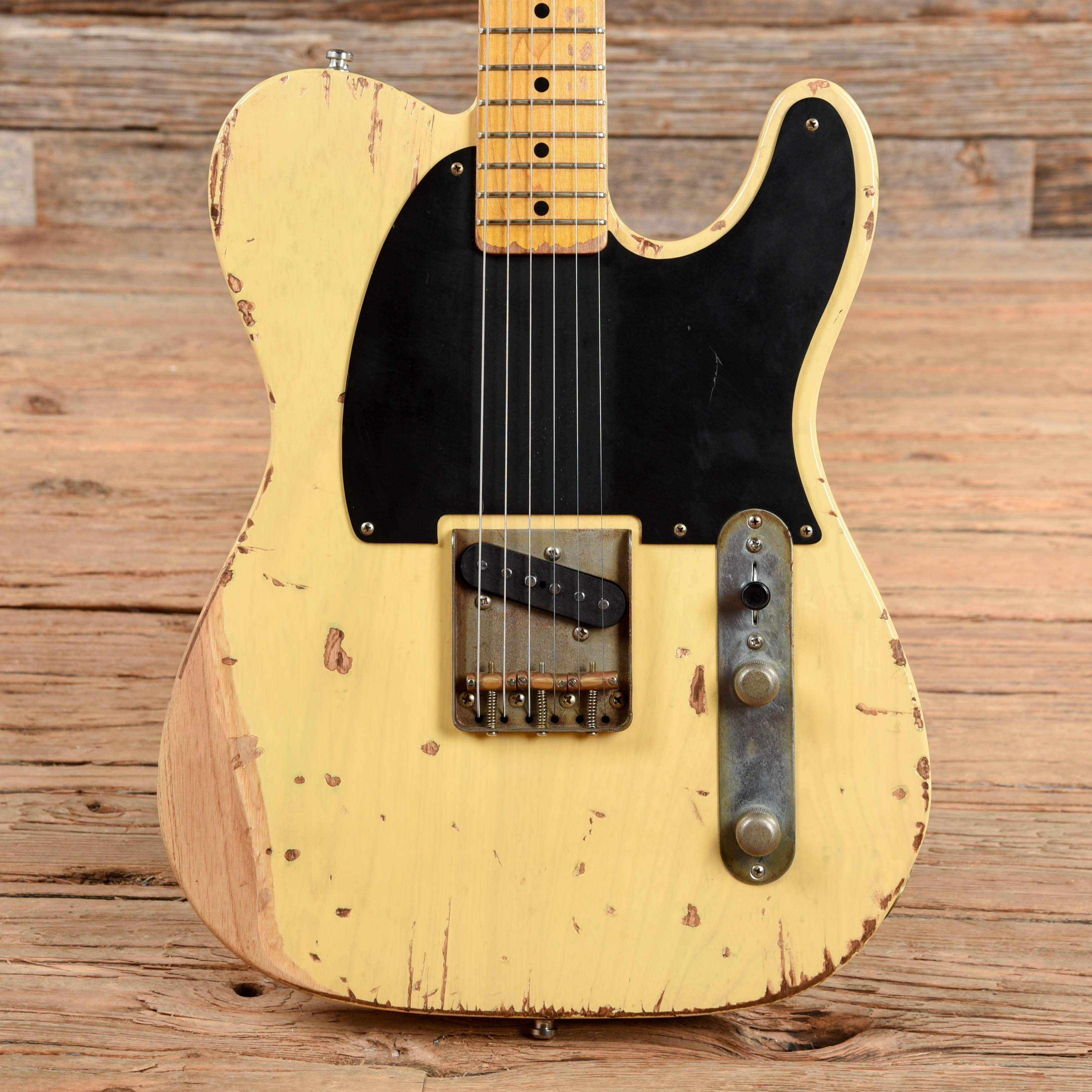 Nash E-52 Heavy Aged Butterscotch Blonde Electric Guitars / Solid Body