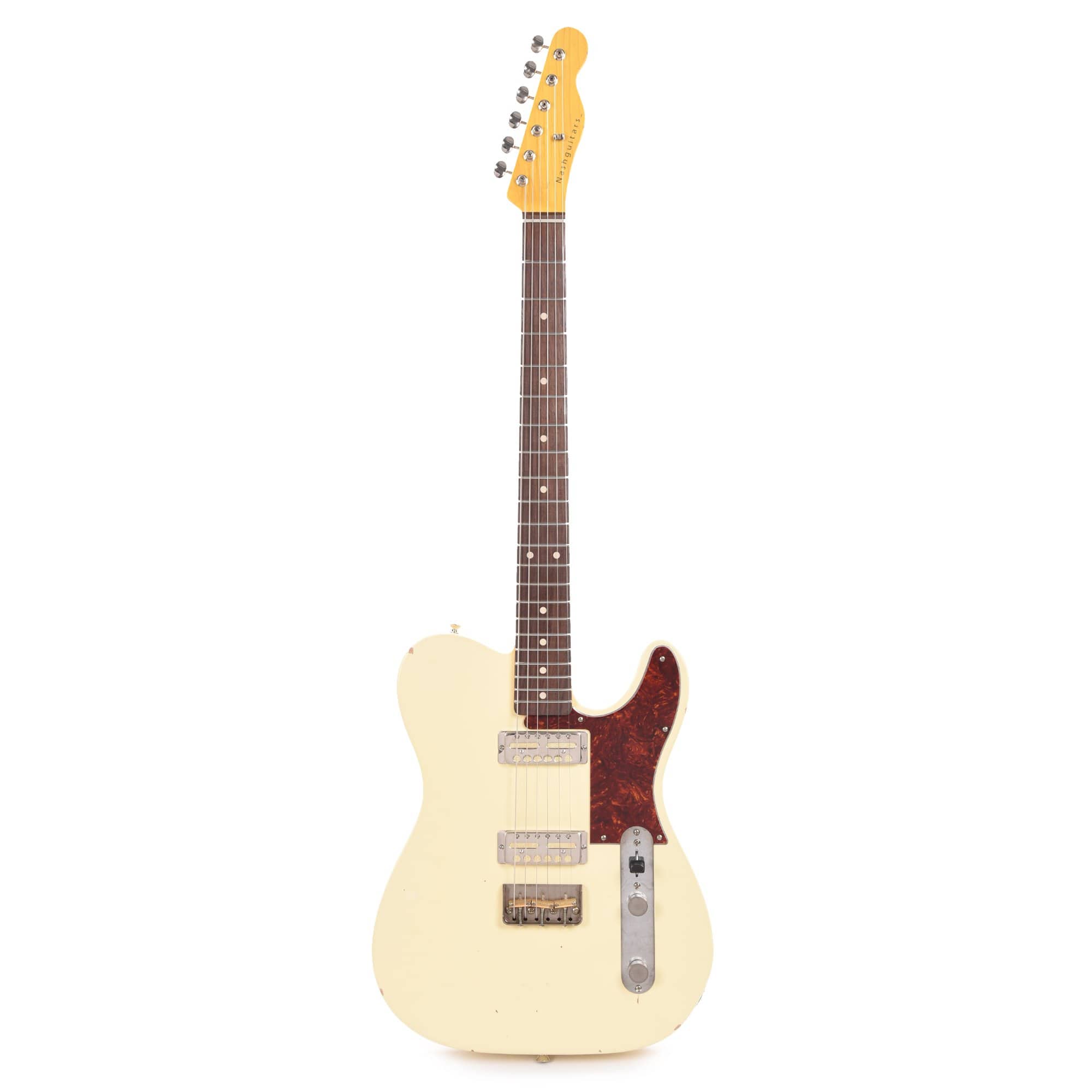 Nash GF-2 Ash Olympic White Light Relic w/4-Ply Tortoise Pickguard & Lollar Pickups Electric Guitars / Solid Body