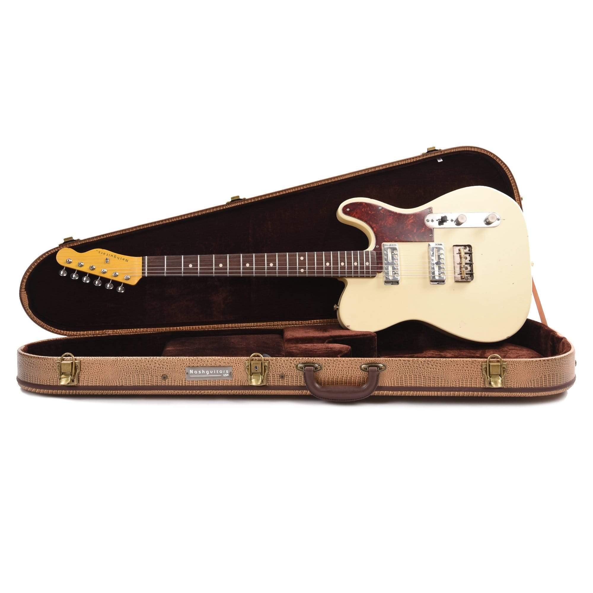 Nash GF-2 Ash Olympic White Light Relic w/4-Ply Tortoise Pickguard & Lollar Pickups Electric Guitars / Solid Body