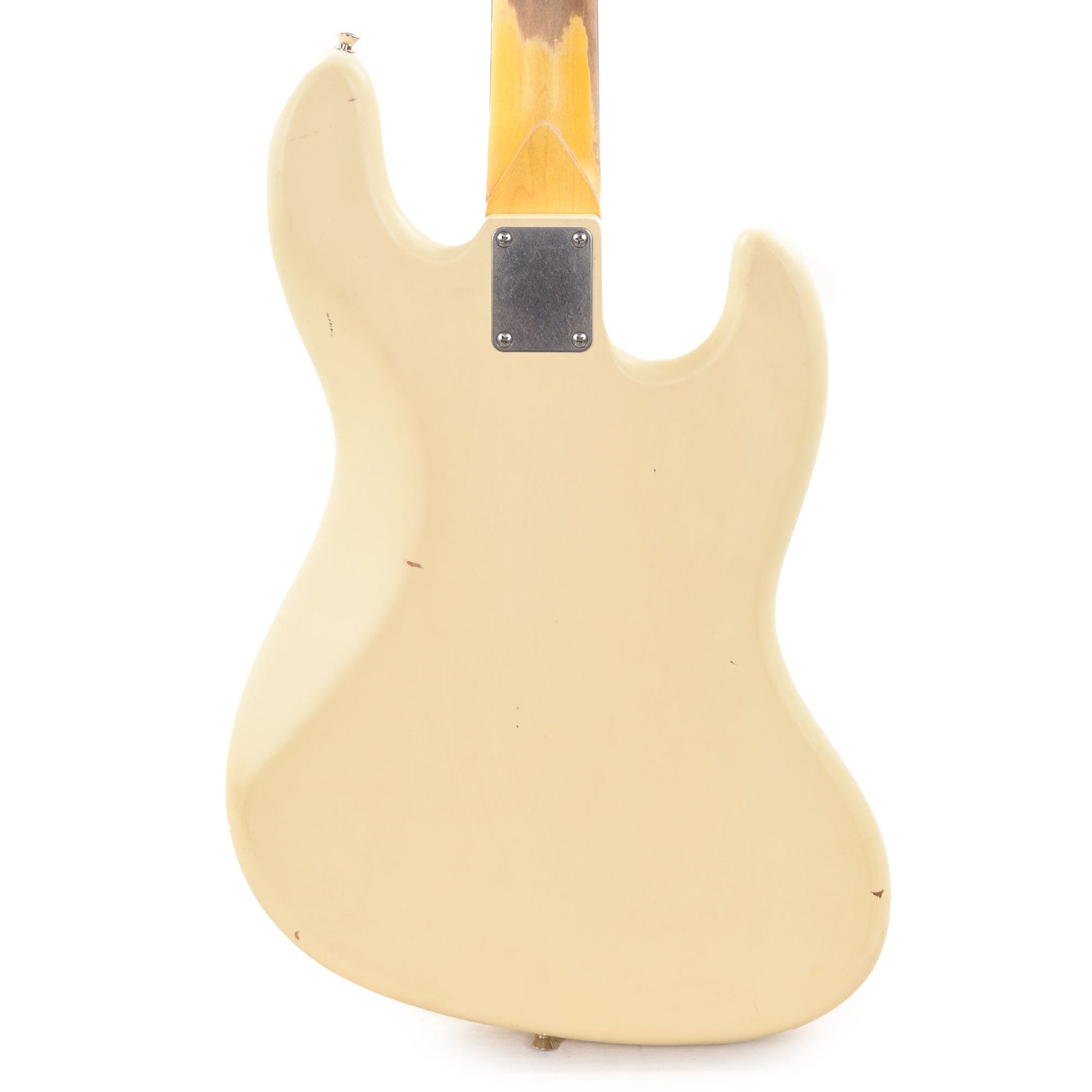 Nash JB-63 LEFTY Olympic White Light Relic w/4-Ply Tortoise Pickguard, Matching Headstock, & Lollar Pickups Electric Guitars / Solid Body