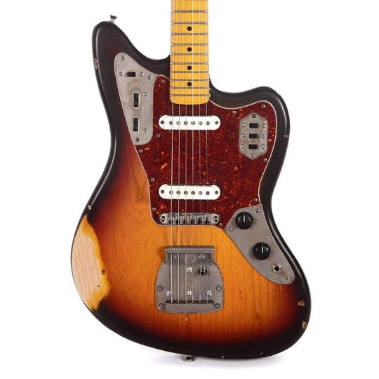 Nash JG-63 3-Tone Sunburst Medium Relic Ash w/4-Ply Tortoise Pickguard & Lollar Pickups Electric Guitars / Solid Body