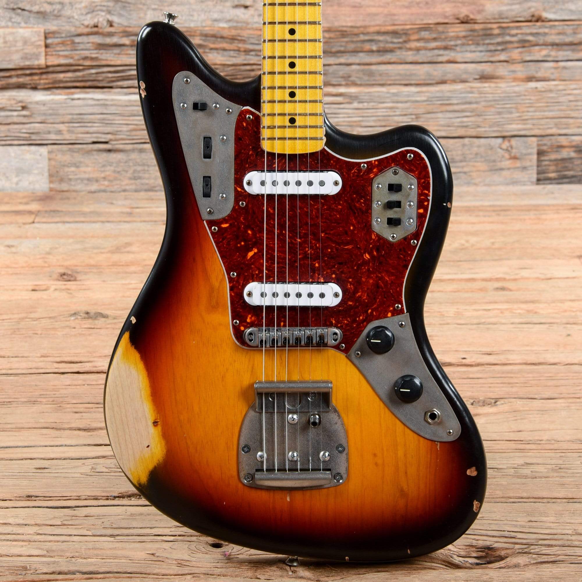 Nash JG-63 3-Tone Sunburst Medium Relic Ash w/4-Ply Tortoise Pickguard & Lollar Pickups Electric Guitars / Solid Body