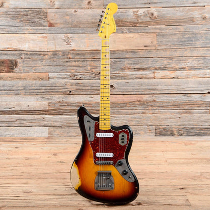 Nash JG-63 3-Tone Sunburst Medium Relic Ash w/4-Ply Tortoise Pickguard & Lollar Pickups Electric Guitars / Solid Body