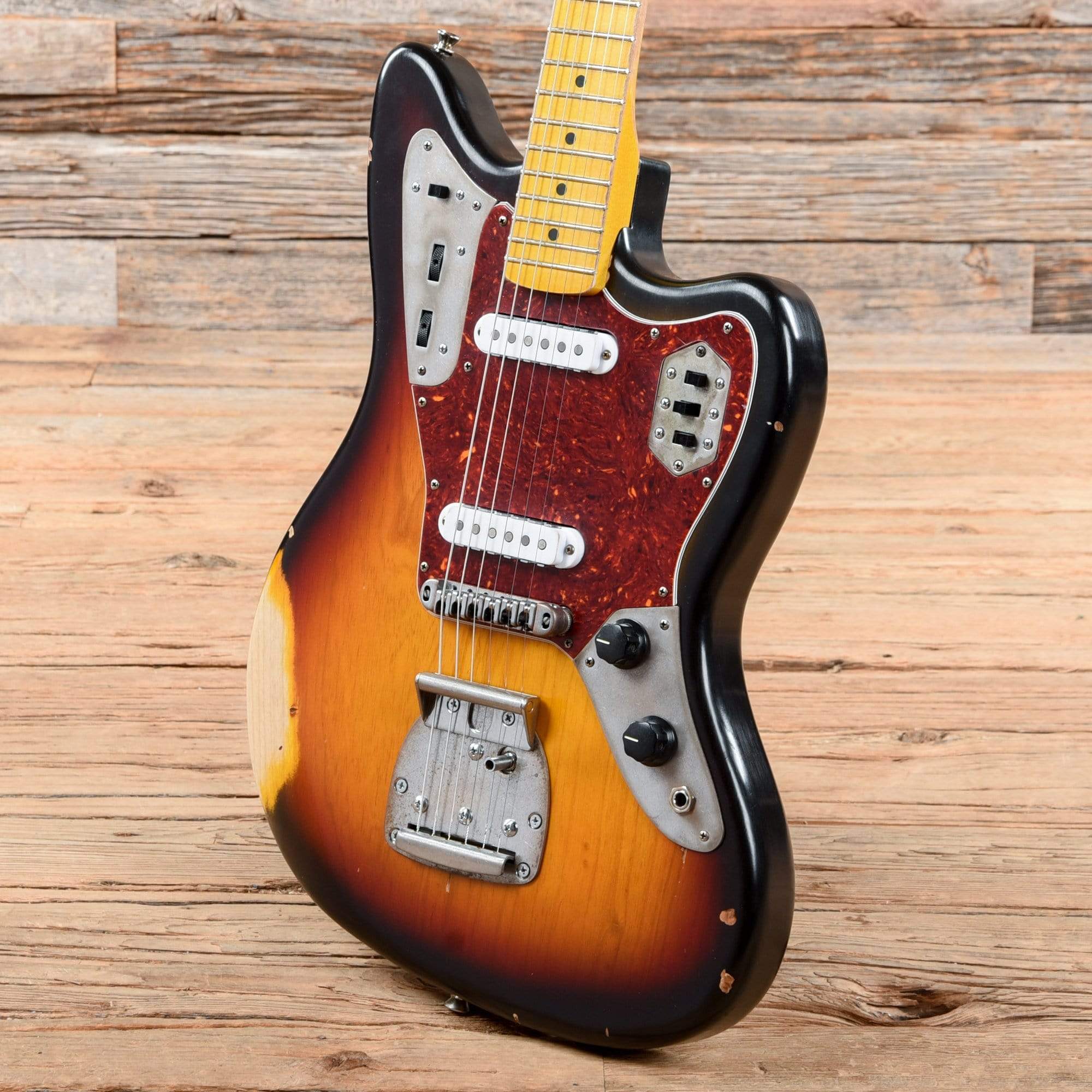Nash JG-63 3-Tone Sunburst Medium Relic Ash w/4-Ply Tortoise Pickguard & Lollar Pickups Electric Guitars / Solid Body