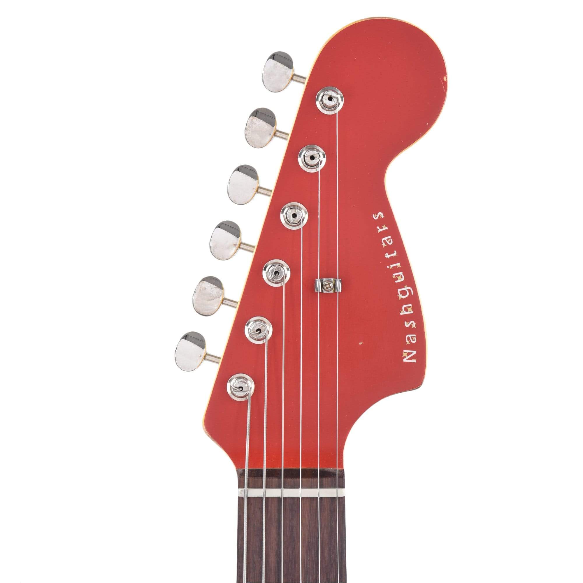 Nash JG-63 Dakota Red Light Relic w/4-Ply Tortoise Pickguard, Matching Headstock, & Lollar Pickups Electric Guitars / Solid Body