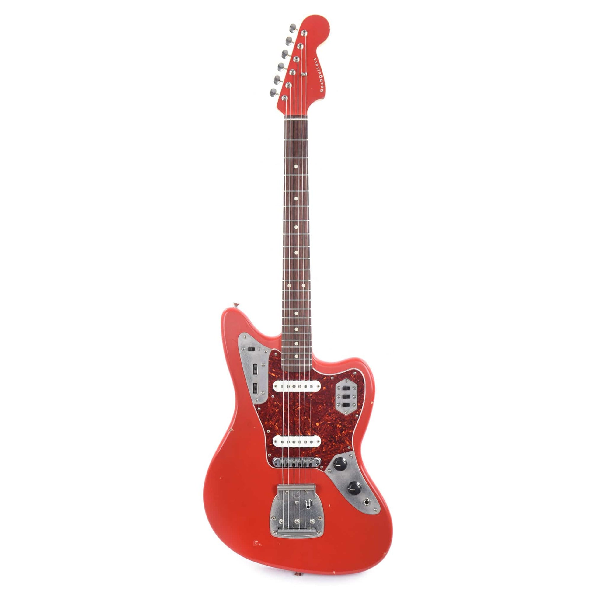 Nash JG-63 Dakota Red Light Relic w/4-Ply Tortoise Pickguard, Matching Headstock, & Lollar Pickups Electric Guitars / Solid Body