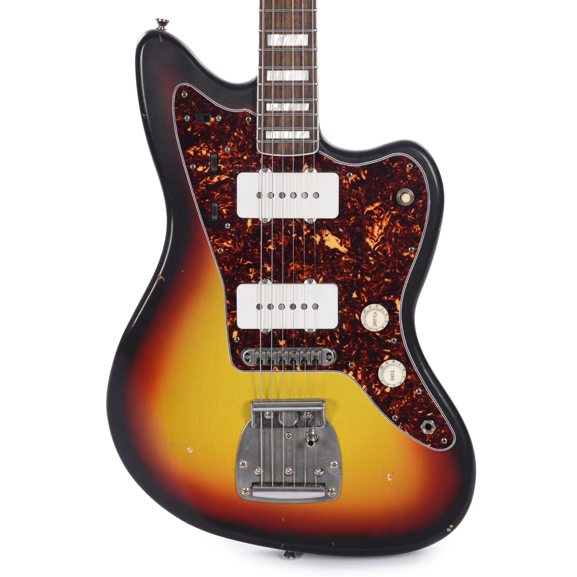 Nash JM-63 3-Tone Sunburst Light Relic w/Block Inlays, 4-Ply Tortoise Pickguard, & Lollar Pickups Electric Guitars / Solid Body