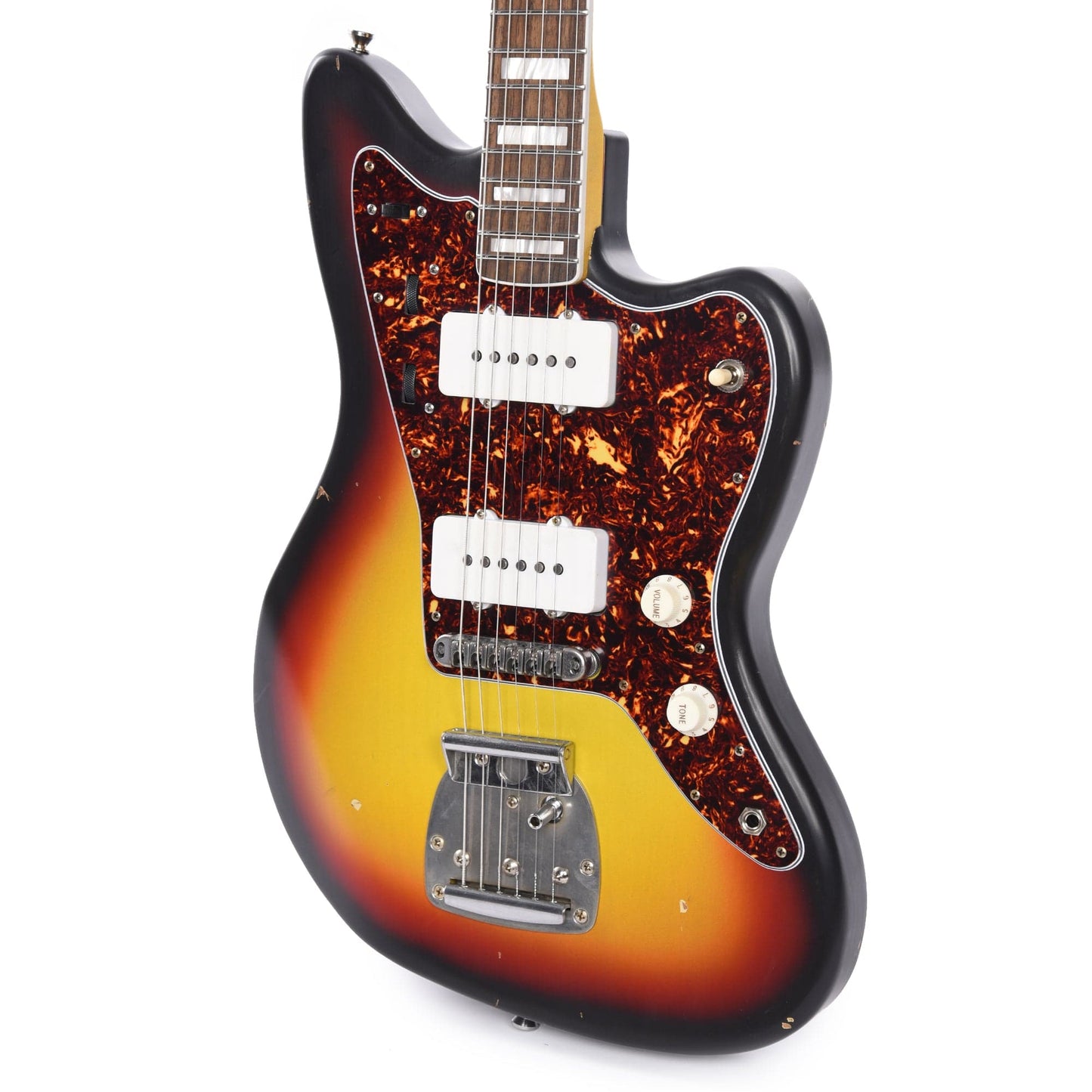 Nash JM-63 3-Tone Sunburst Light Relic w/Block Inlays, 4-Ply Tortoise Pickguard, & Lollar Pickups Electric Guitars / Solid Body