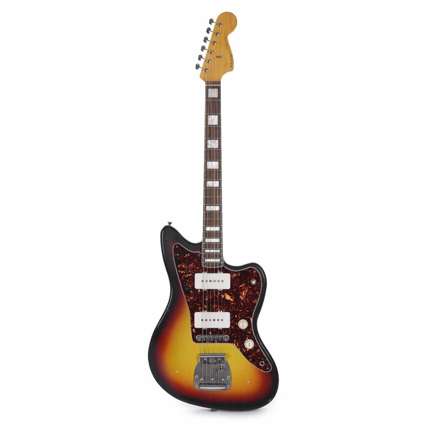 Nash JM-63 3-Tone Sunburst Light Relic w/Block Inlays, 4-Ply Tortoise Pickguard, & Lollar Pickups Electric Guitars / Solid Body