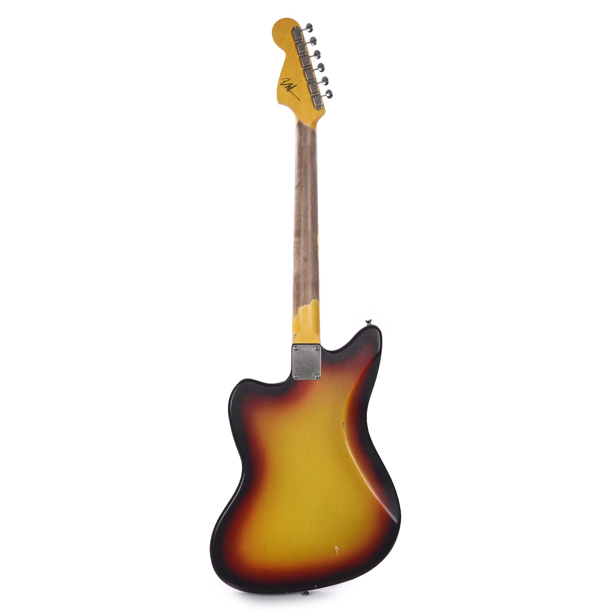 Nash JM-63 3-Tone Sunburst Light Relic w/Block Inlays, 4-Ply Tortoise Pickguard, & Lollar Pickups Electric Guitars / Solid Body