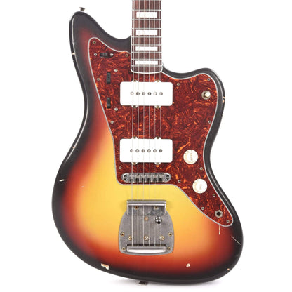 Nash JM-63 3-Tone Sunburst Light Relic w/Block Inlays, 4-Ply Tortoise Pickguard, & Lollar Pickups Electric Guitars / Solid Body