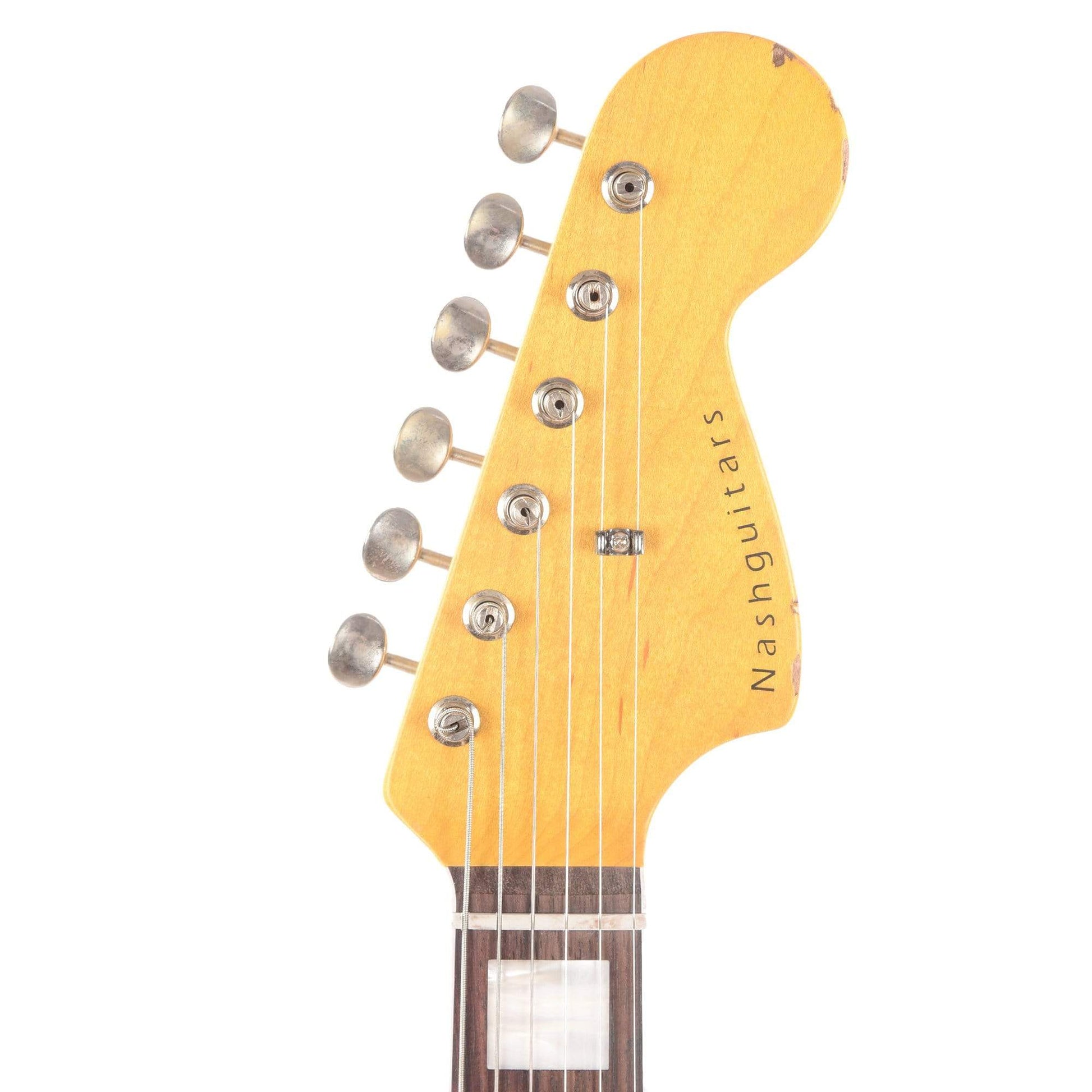 Nash JM-63 3-Tone Sunburst Light Relic w/Block Inlays, 4-Ply Tortoise Pickguard, & Lollar Pickups Electric Guitars / Solid Body