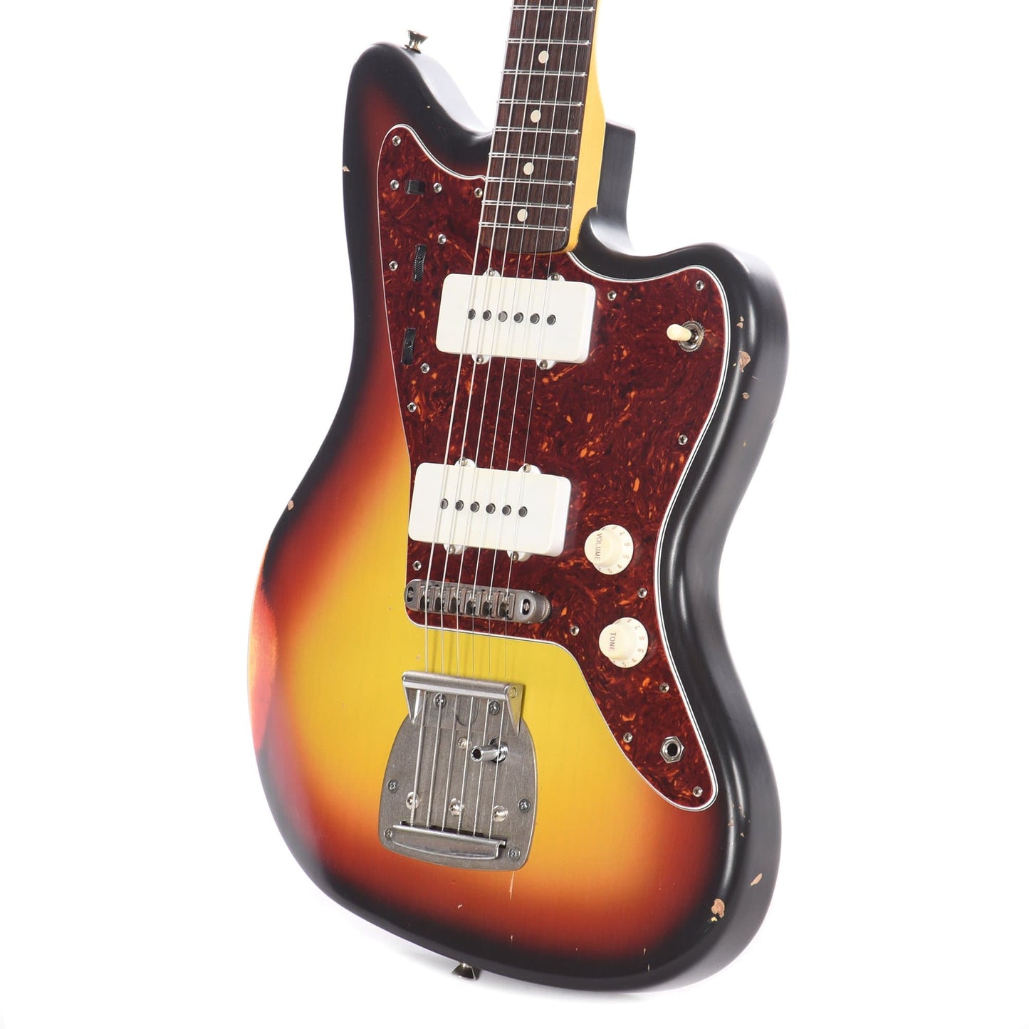 Nash JM-63 3-Tone Sunburst Light Relic w/Tortoise Pickguard & Lollar Pickups Electric Guitars / Solid Body