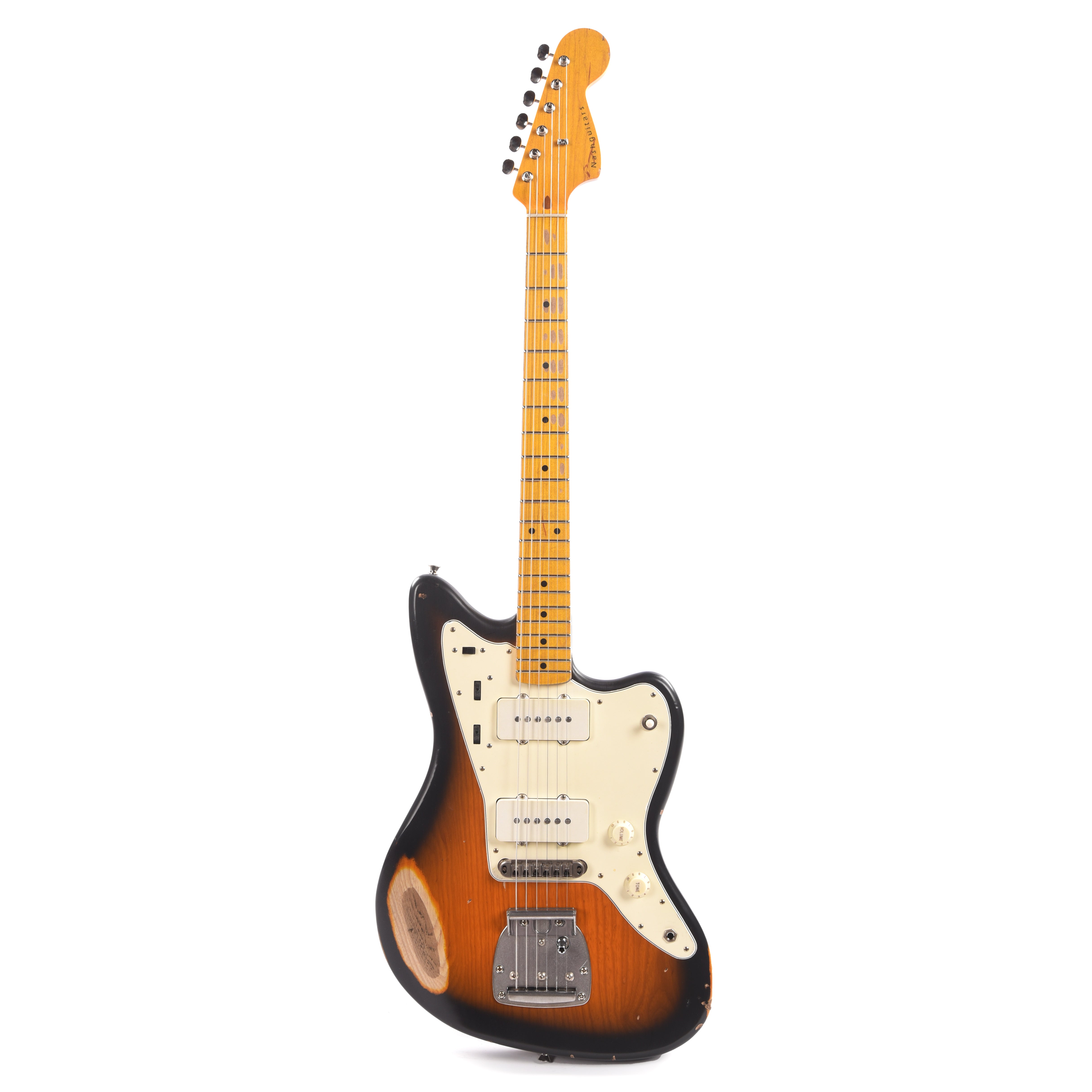 Nash JM-63 Ash 2 Tone Burst Medium Relic Electric Guitars / Solid Body