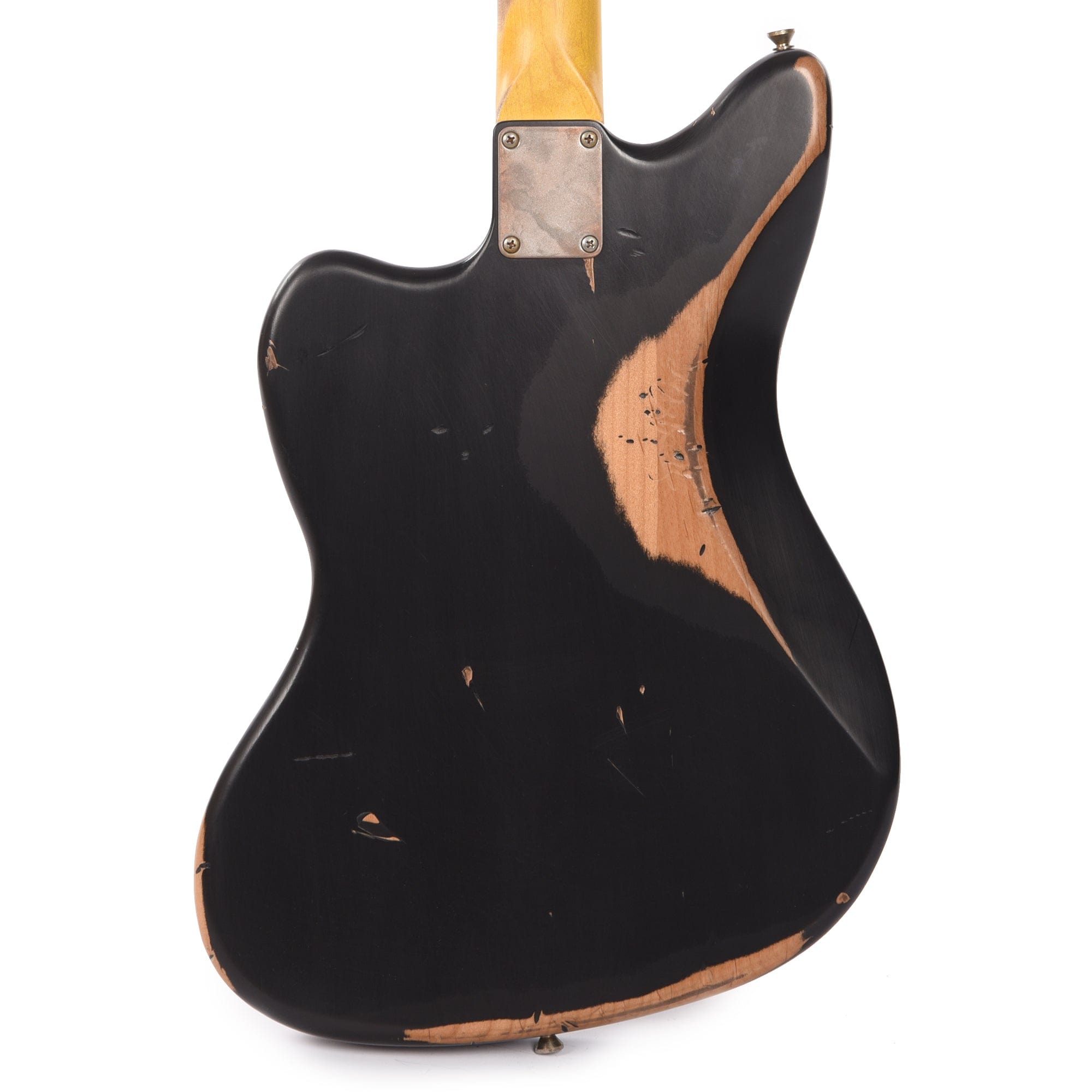 Nash JM-63 Black Heavy Relic w/4-Ply Tortoise Pickguard & Lollar Pickups Electric Guitars / Solid Body