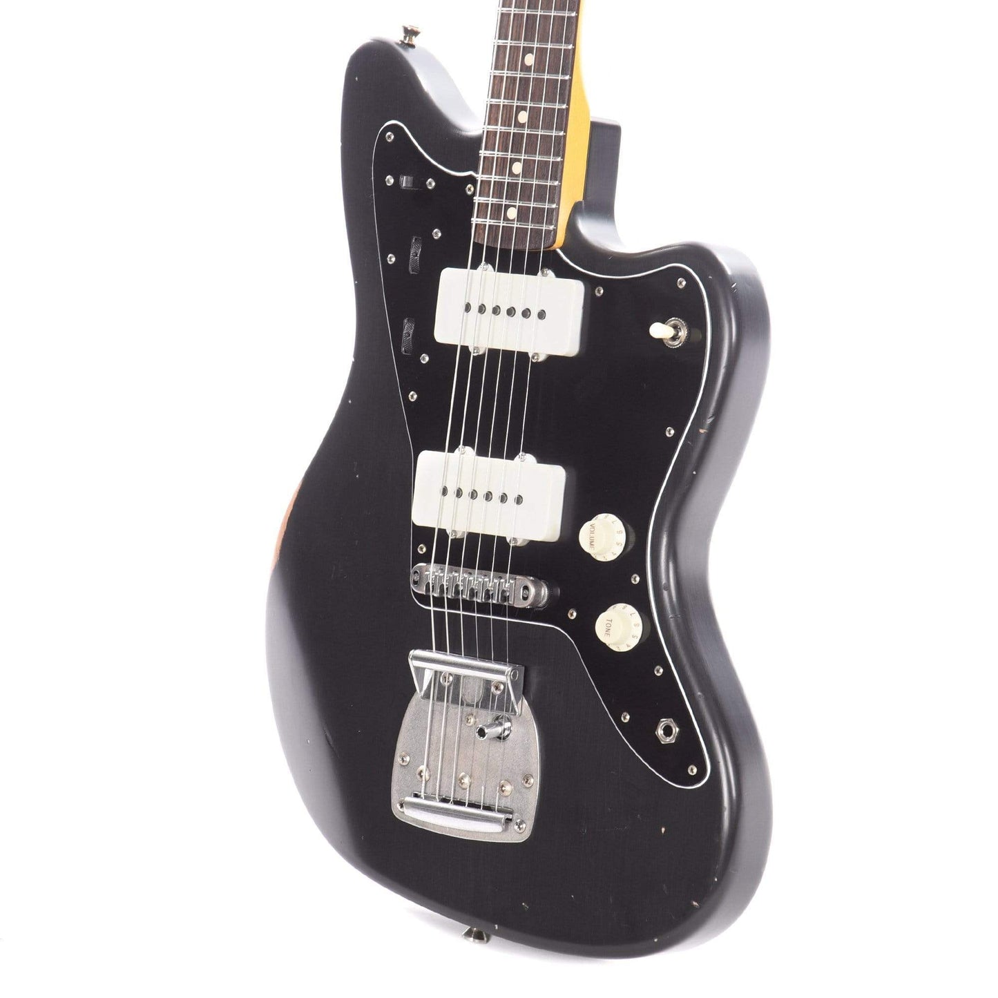 Nash JM-63 Black Light Relic w/3-Ply Black Pickguard, Matching Headstock, & Lollar Pickups Electric Guitars / Solid Body
