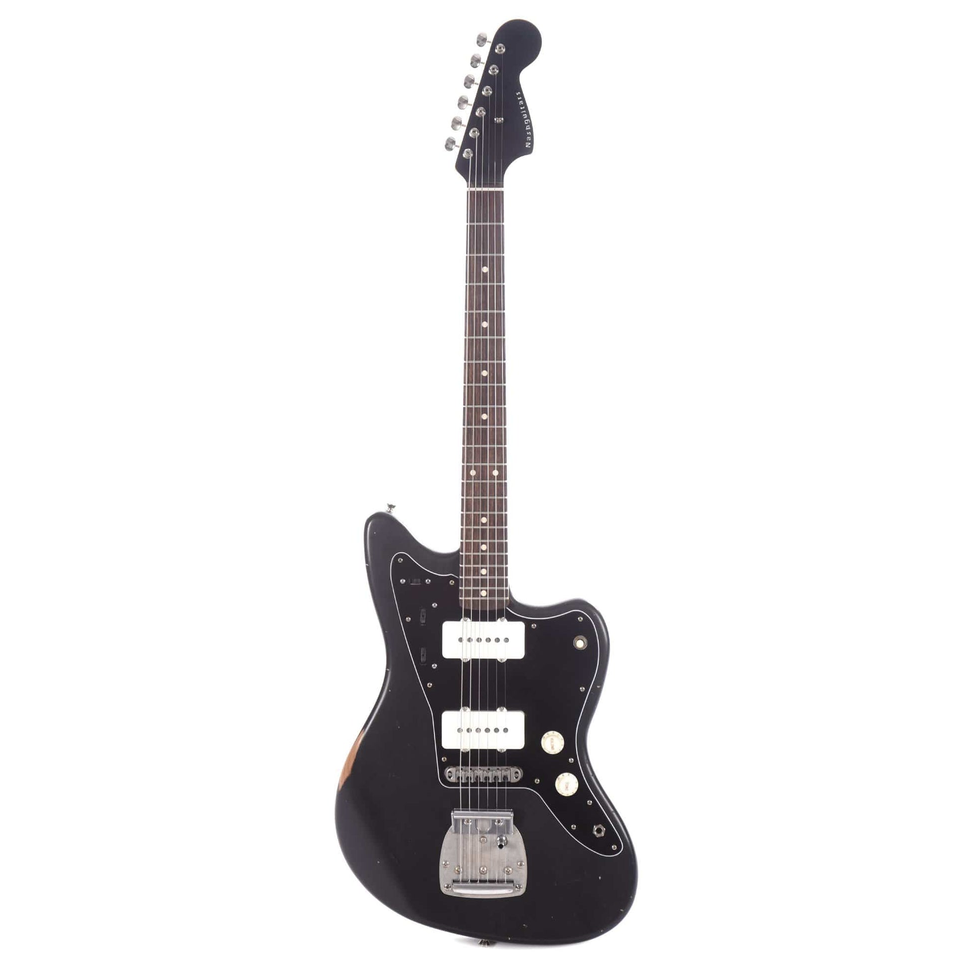 Nash JM-63 Black Light Relic w/3-Ply Black Pickguard, Matching Headstock, & Lollar Pickups Electric Guitars / Solid Body