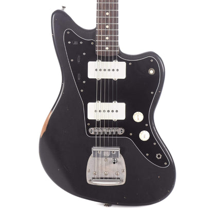 Nash JM-63 Black Light Relic w/3-Ply Black Pickguard, Matching Headstock, & Lollar Pickups Electric Guitars / Solid Body