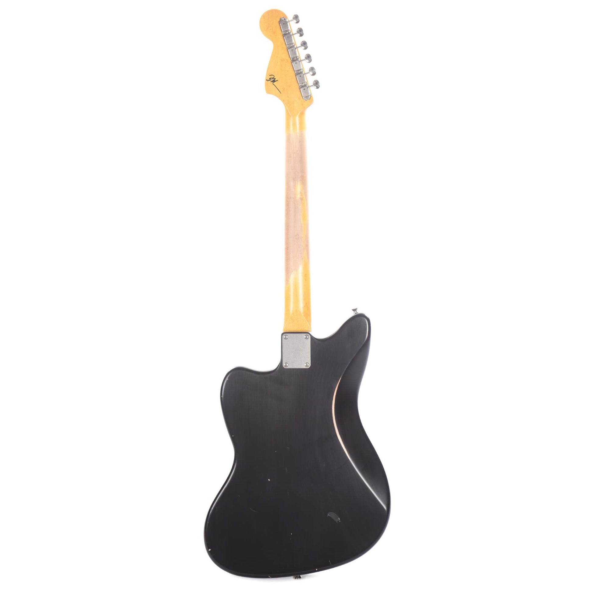 Nash JM-63 Black Light Relic w/3-Ply Black Pickguard, Matching Headstock, & Lollar Pickups Electric Guitars / Solid Body