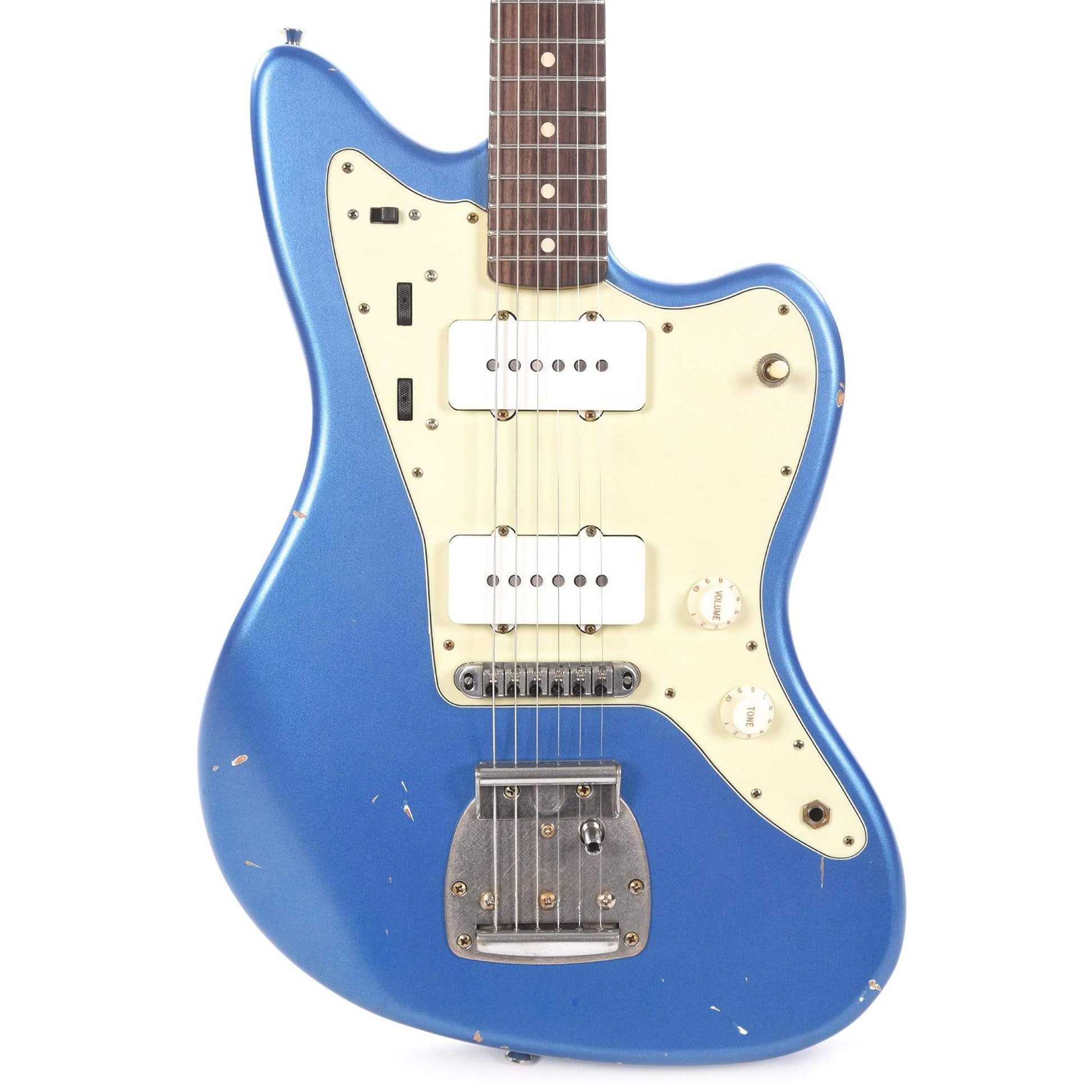 Nash JM-63 Lake Placid Blue Light Relic w/3-Ply Mint Pickguard & Lollar Pickups Electric Guitars / Solid Body