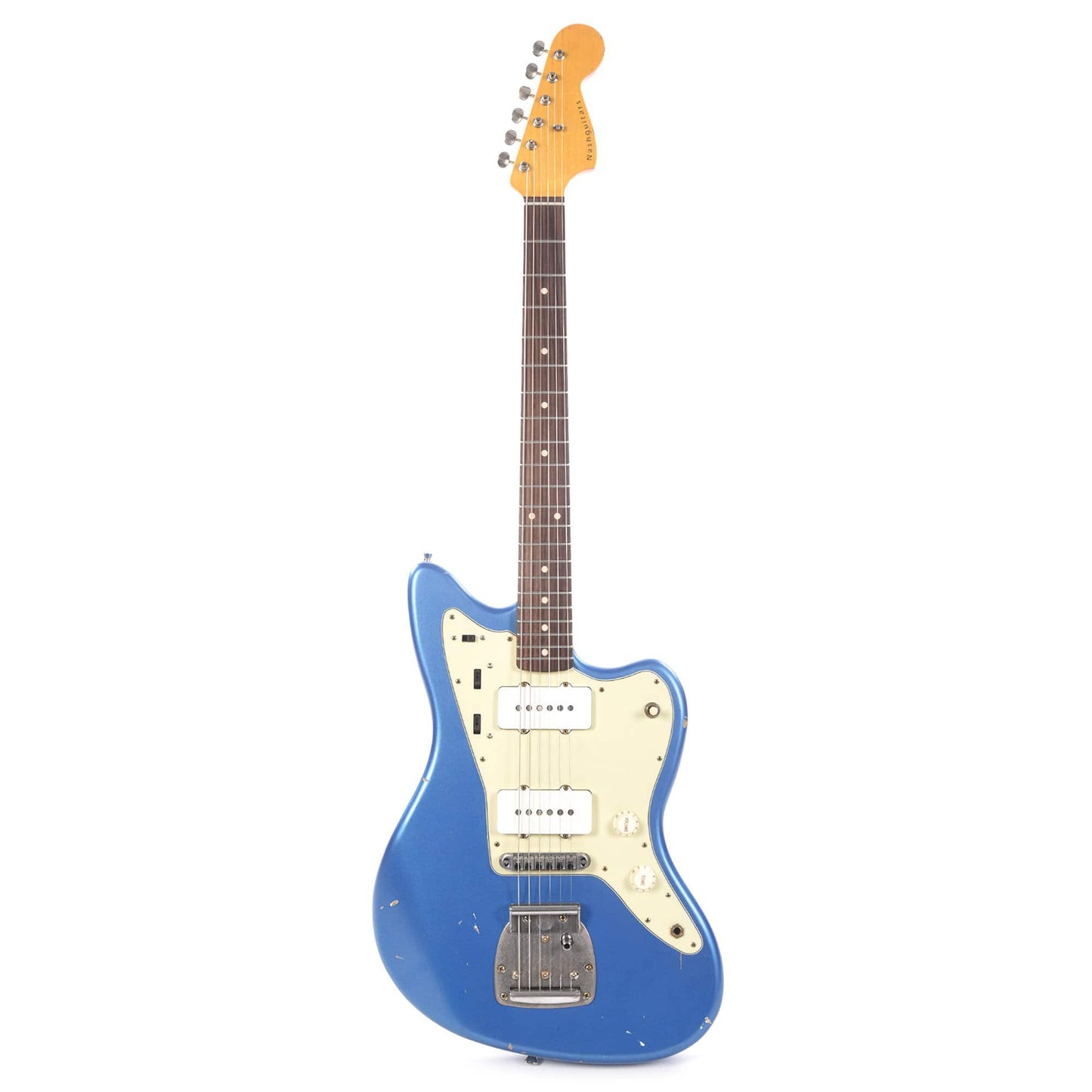 Nash JM-63 Lake Placid Blue Light Relic w/3-Ply Mint Pickguard & Lollar Pickups Electric Guitars / Solid Body