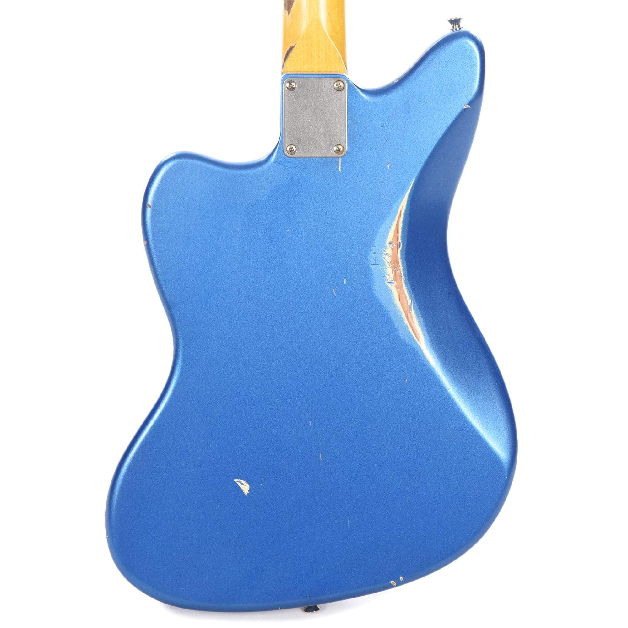 Nash JM-63 Lake Placid Blue Medium Relic w/3-Ply White Pickguard, Matching Headstock, Lollar Pickups Electric Guitars / Solid Body