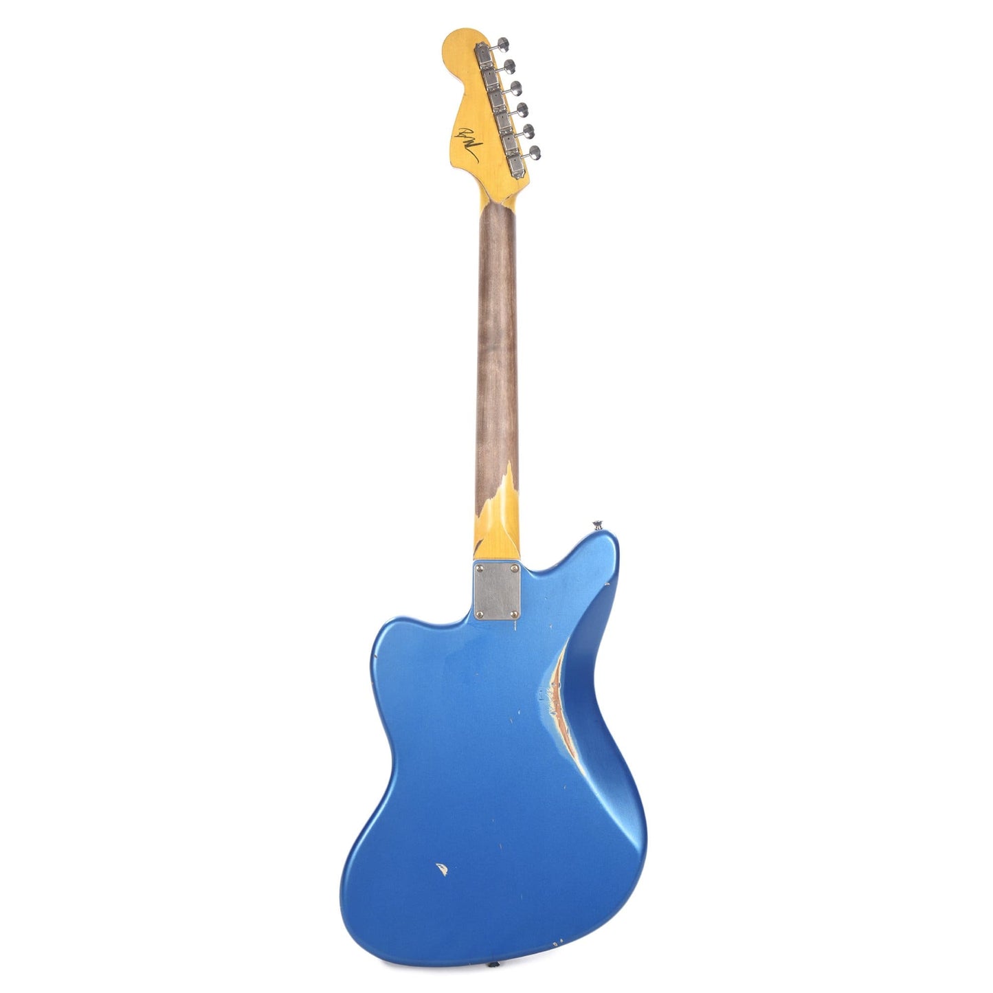 Nash JM-63 Lake Placid Blue Medium Relic w/3-Ply White Pickguard, Matching Headstock, Lollar Pickups Electric Guitars / Solid Body