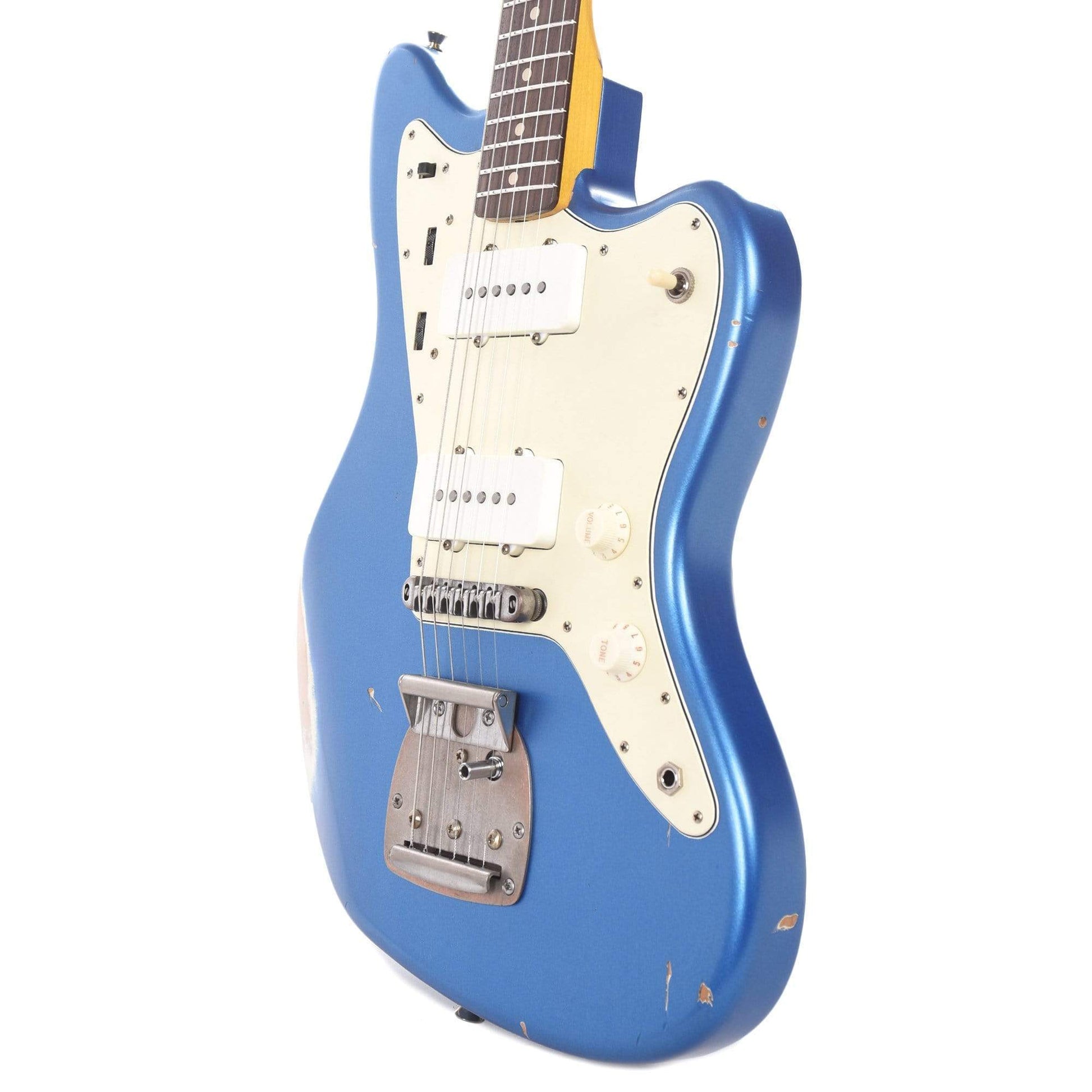 Nash JM-63 Lake Placid Blue Medium Relic w/3-Ply White Pickguard, Matching Headstock, Lollar Pickups Electric Guitars / Solid Body