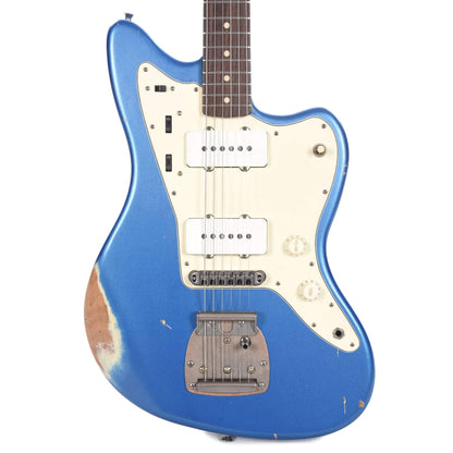Nash JM-63 Lake Placid Blue Medium Relic w/3-Ply White Pickguard, Matching Headstock, Lollar Pickups Electric Guitars / Solid Body
