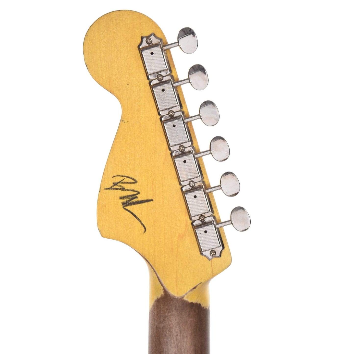 Nash JM-63 Lake Placid Blue Medium Relic w/3-Ply White Pickguard, Matching Headstock, Lollar Pickups Electric Guitars / Solid Body