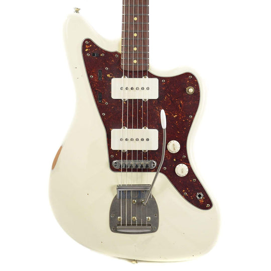 Nash JM-63 Olympic White RW Alder Light Relic w/3-Ply Tortoise Pickguard & Lollar Pickups Electric Guitars / Solid Body
