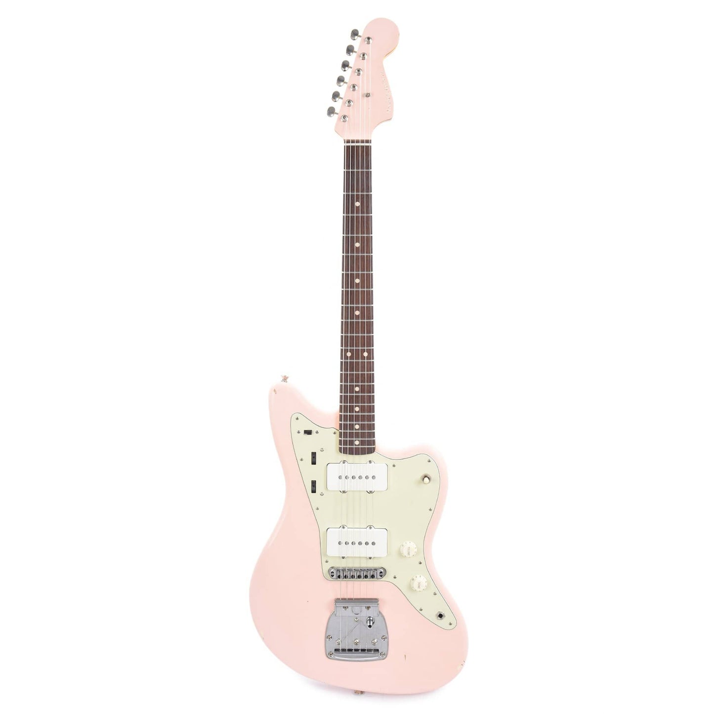 Nash JM-63 Shell Pink Light Relic w/3-Ply Mint Pickguard, Matching Headstock, Lollar Pickups Electric Guitars / Solid Body
