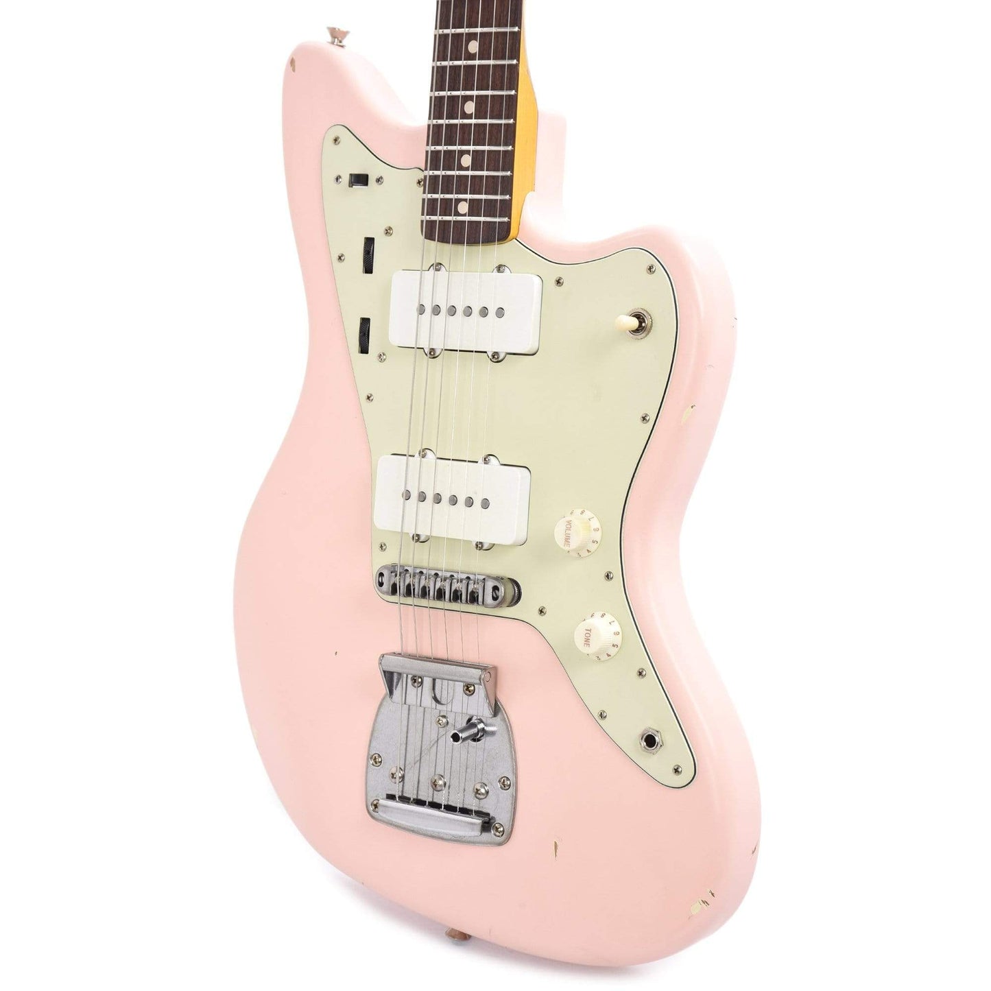 Nash JM-63 Shell Pink Light Relic w/3-Ply Mint Pickguard, Matching Headstock, Lollar Pickups Electric Guitars / Solid Body