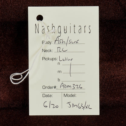 Nash JM-63 Surf Green 2020 Electric Guitars / Solid Body