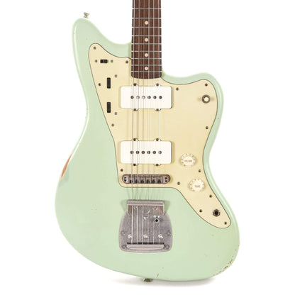 Nash JM-63 Surf Green Light Relic w/Lollar Pickups, Matching Headstock, & Hardshell Case Electric Guitars / Solid Body