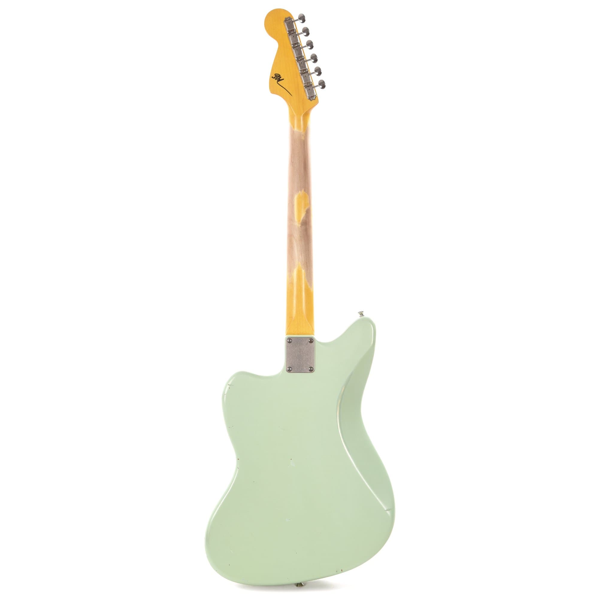Nash JM-63 Surf Green Light Relic w/Lollar Pickups, Matching Headstock, & Hardshell Case Electric Guitars / Solid Body