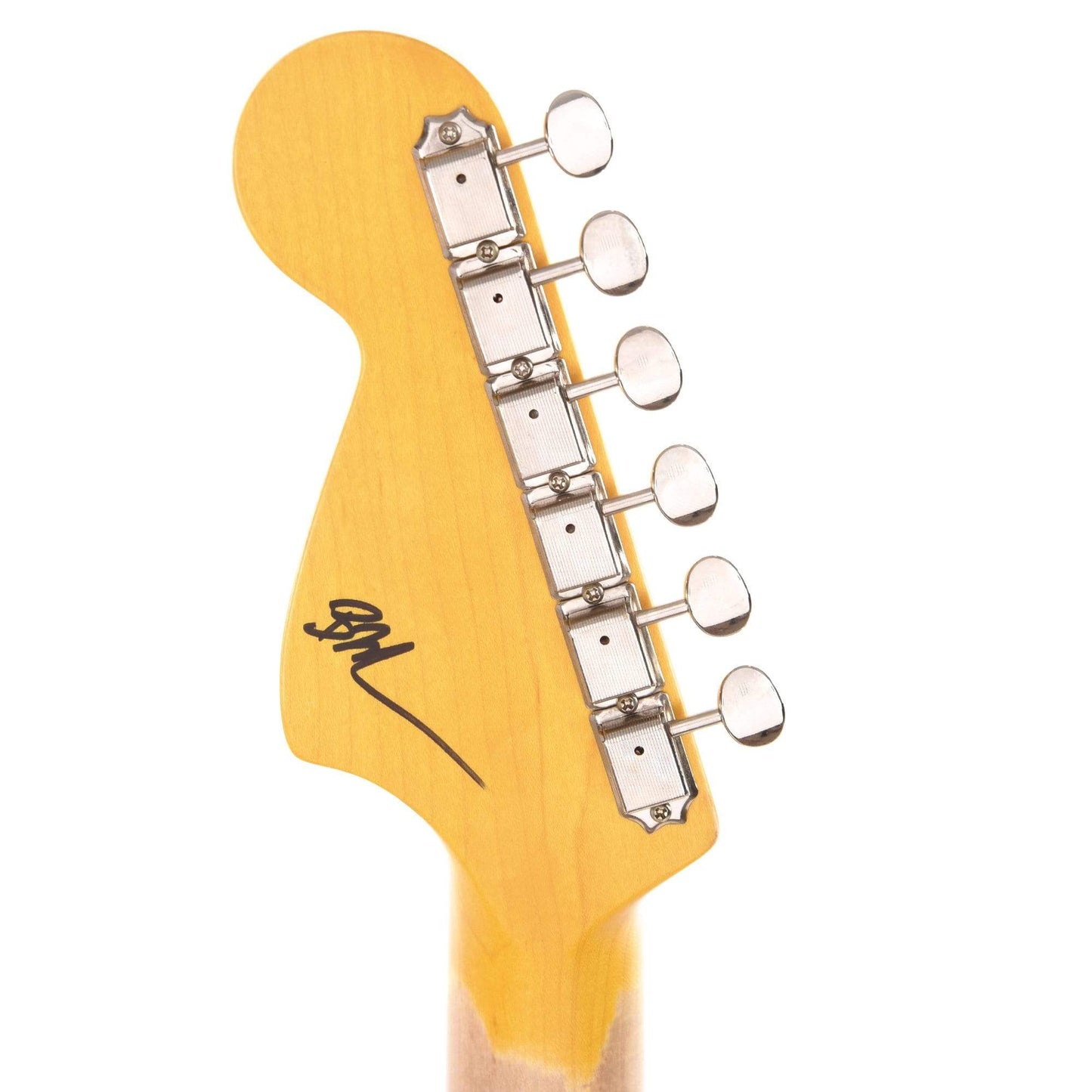 Nash JM-63 Surf Green Light Relic w/Lollar Pickups, Matching Headstock, & Hardshell Case Electric Guitars / Solid Body