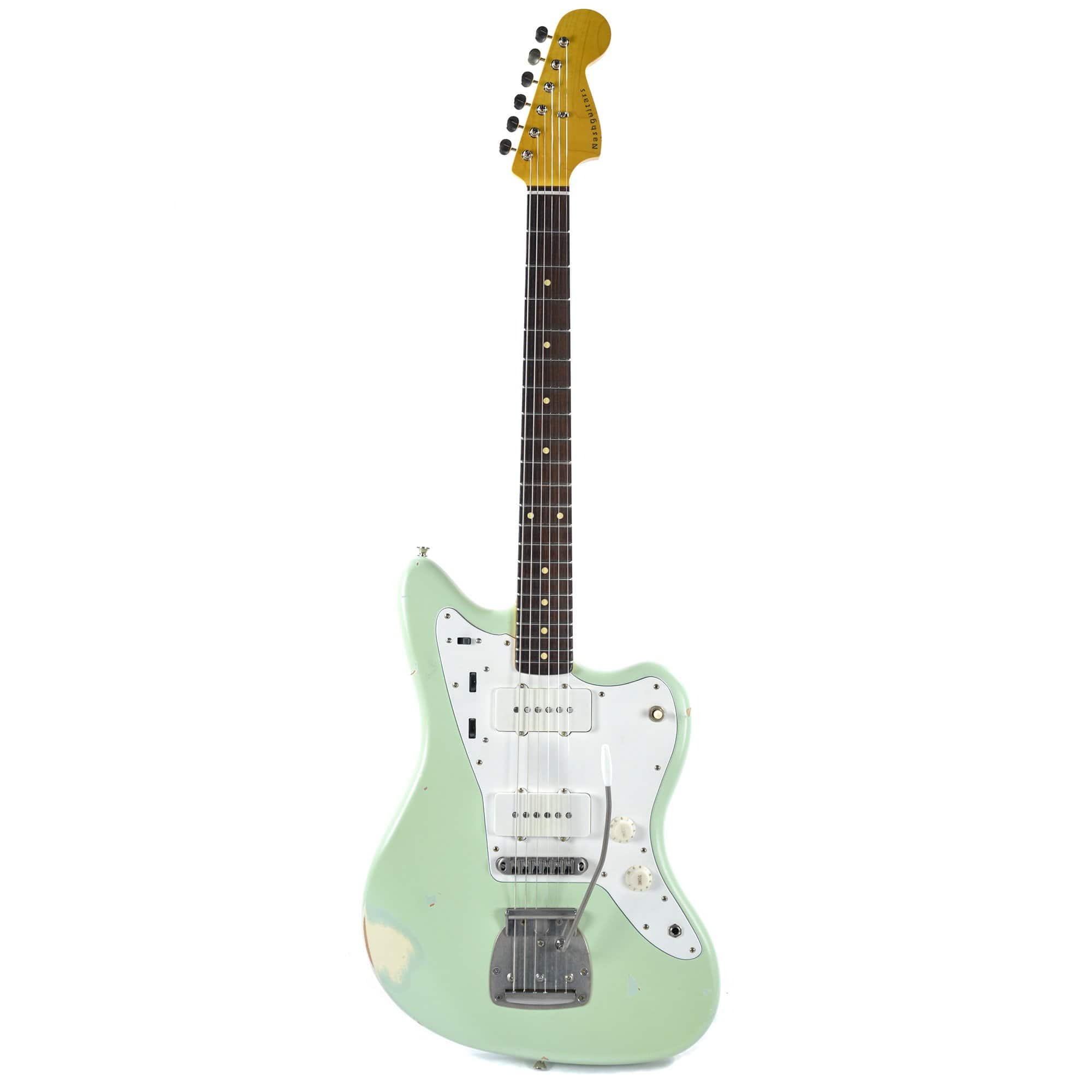 Nash JM-63 Surf Green RW Light Relic w/3-Ply White Pickguard & Lollar Pickups Electric Guitars / Solid Body