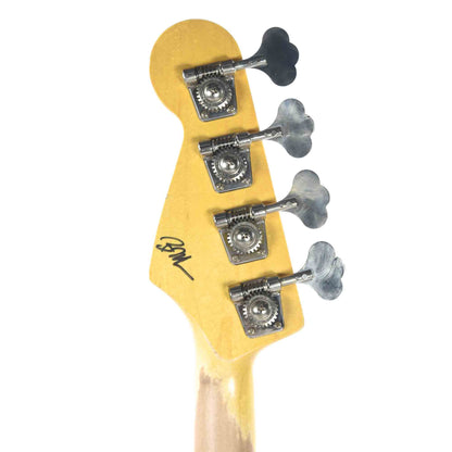 Nash PB-63 Ash Candy Apple Red Relic w/3-Ply White Pickguard & Lollar Pickups Electric Guitars / Solid Body