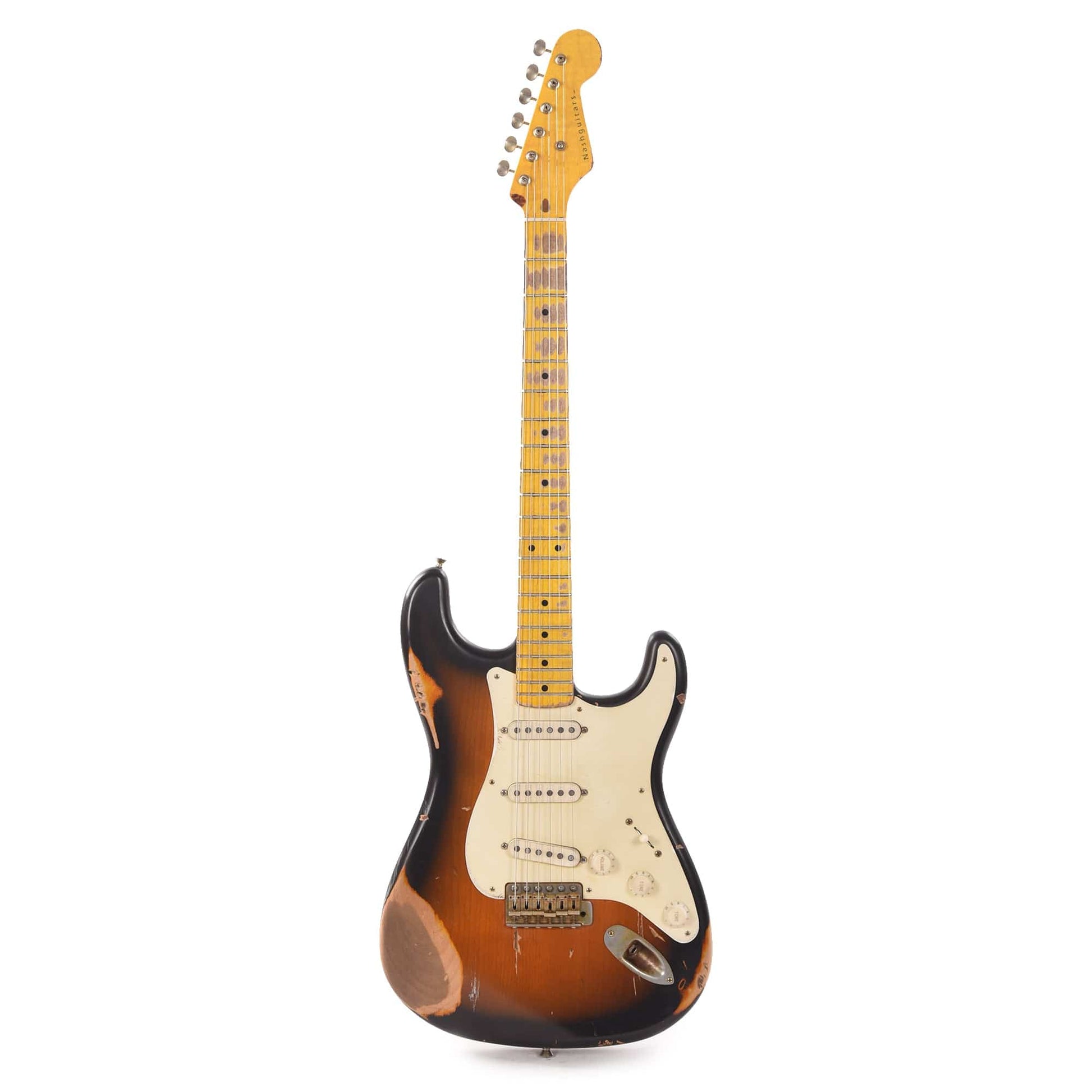 Nash S-57 2-Tone Sunburst Heavy Relic w/1-Ply White Pickguard & Lollar Pickups Electric Guitars / Solid Body