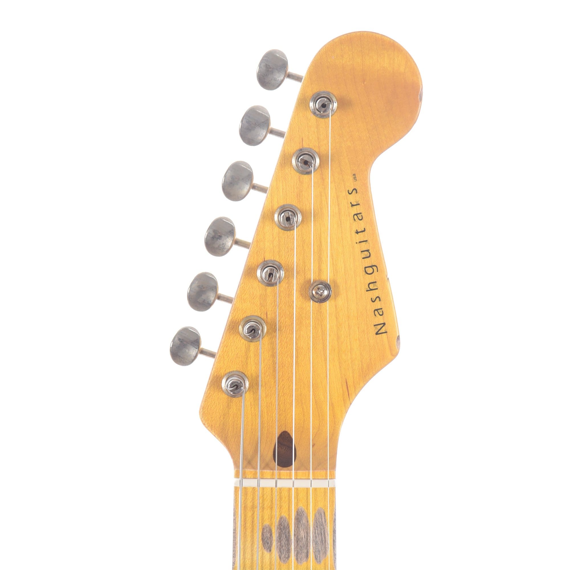 Nash S-57 Army Green Medium Relic w/Anodized Gold Pickguard & Lollar Pickups Electric Guitars / Solid Body