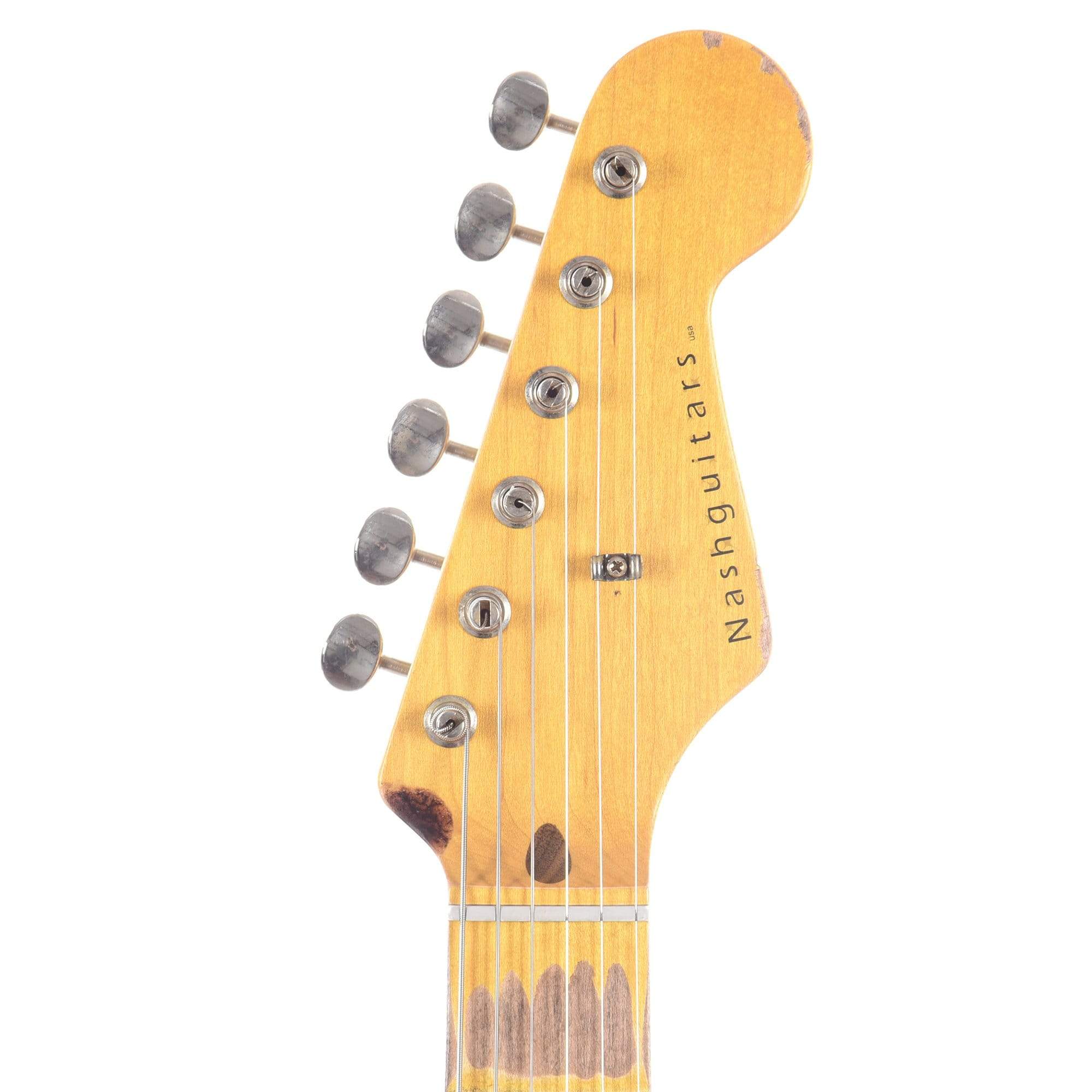 Nash S-57 Black Heavy Relic w/4-Ply Tortoise Pickguard & Lollar Pickups Electric Guitars / Solid Body