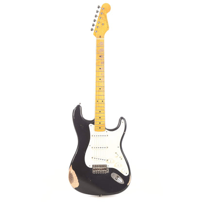 Nash S-57 Black Medium Relic w/1-Ply White Pickguard & Lollar Pickups Electric Guitars / Solid Body