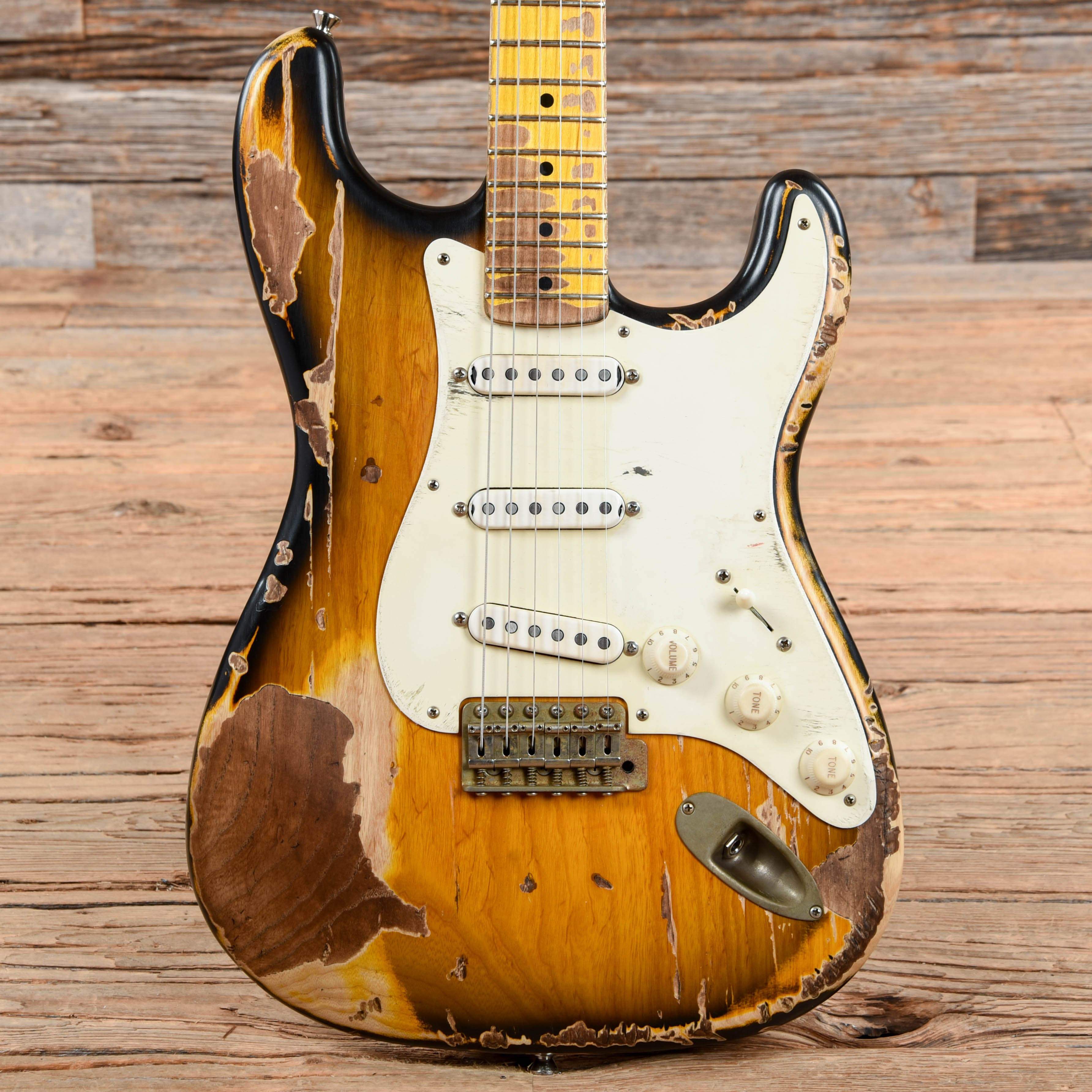 Nash S-57 Heavy Relic Sunburst 2017 Electric Guitars / Solid Body