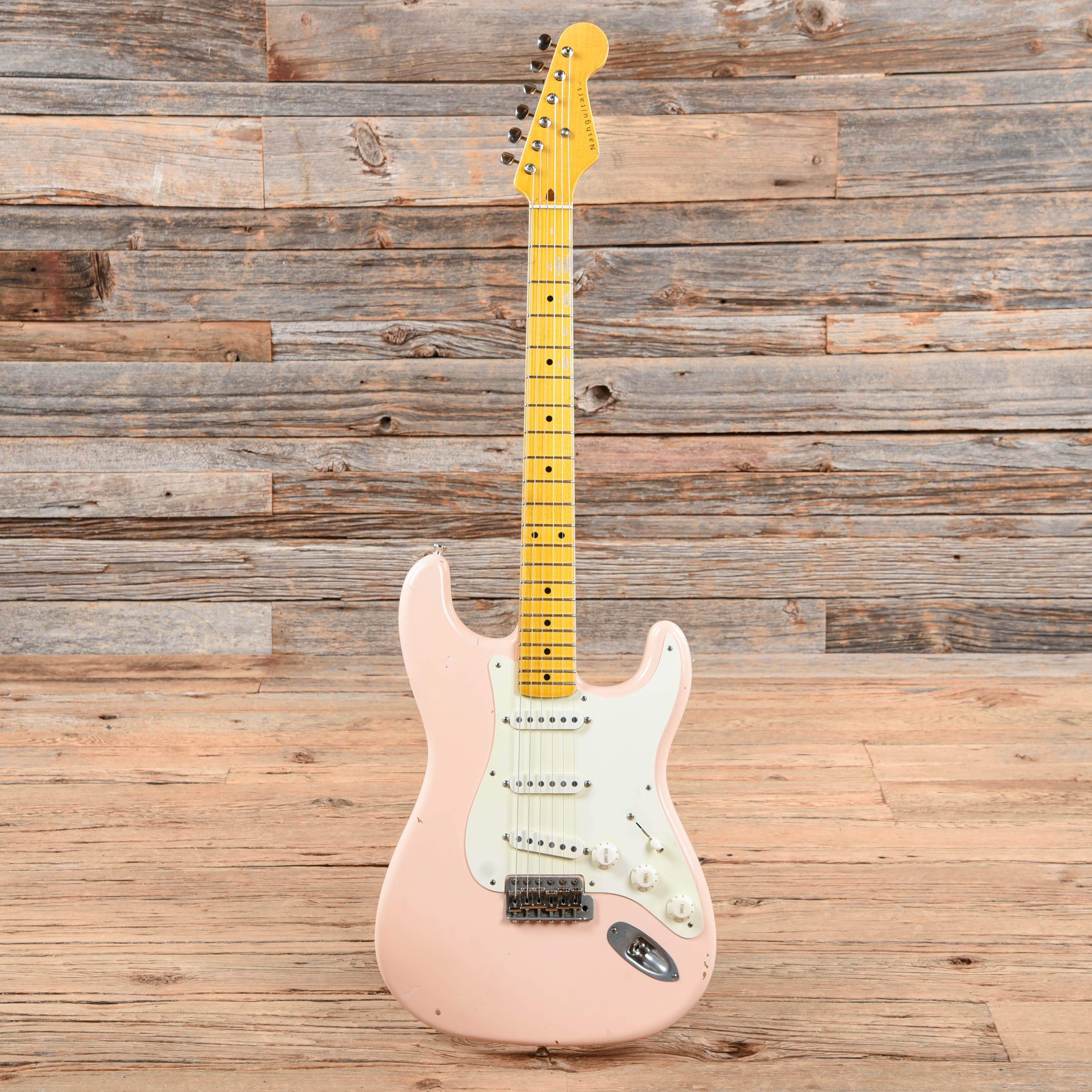 Nash S-57 Shell Pink 2019 Electric Guitars / Solid Body