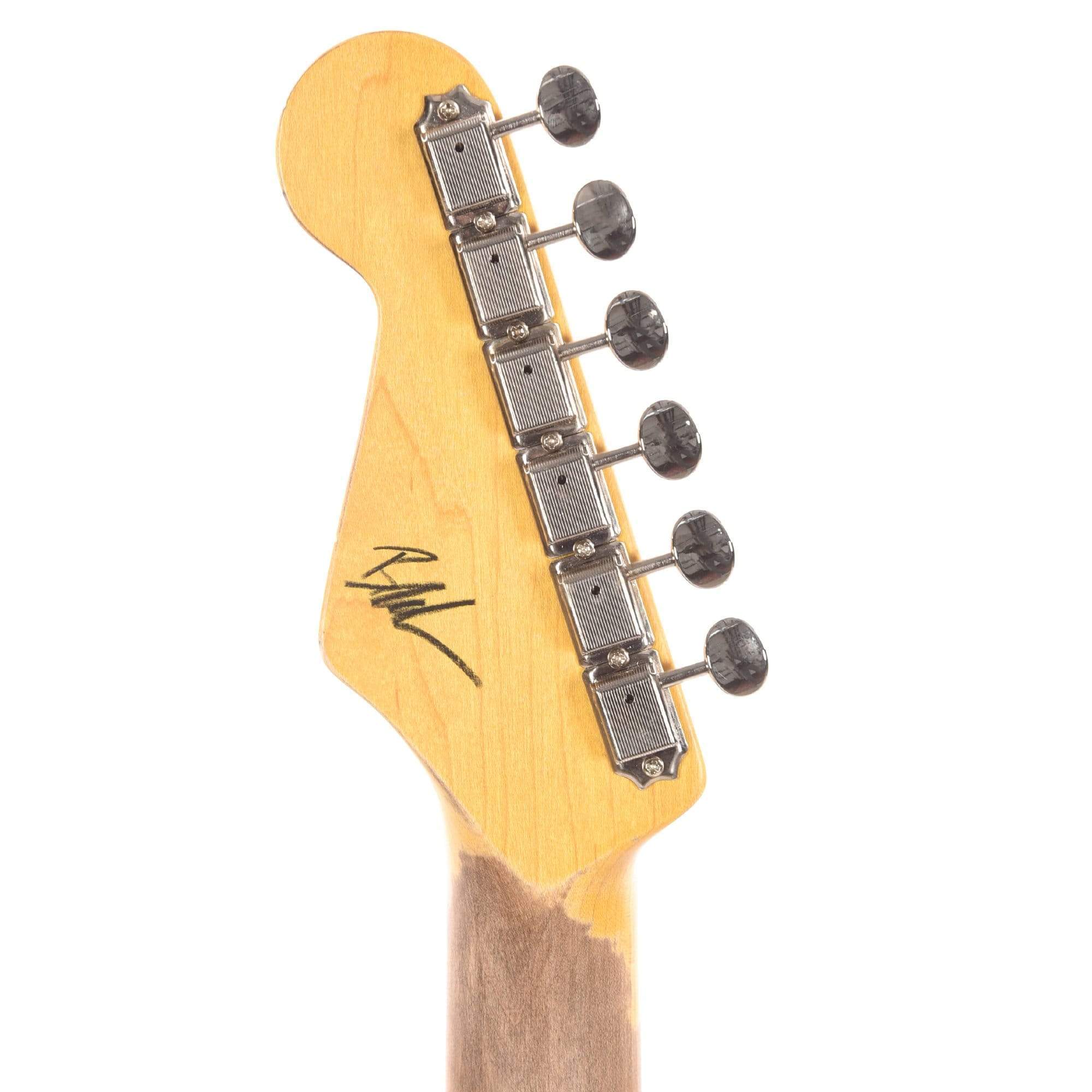 Nash S-57 Sonic Blue Medium Relic w/3-Ply White Pickguard & Lollar Pickups Electric Guitars / Solid Body