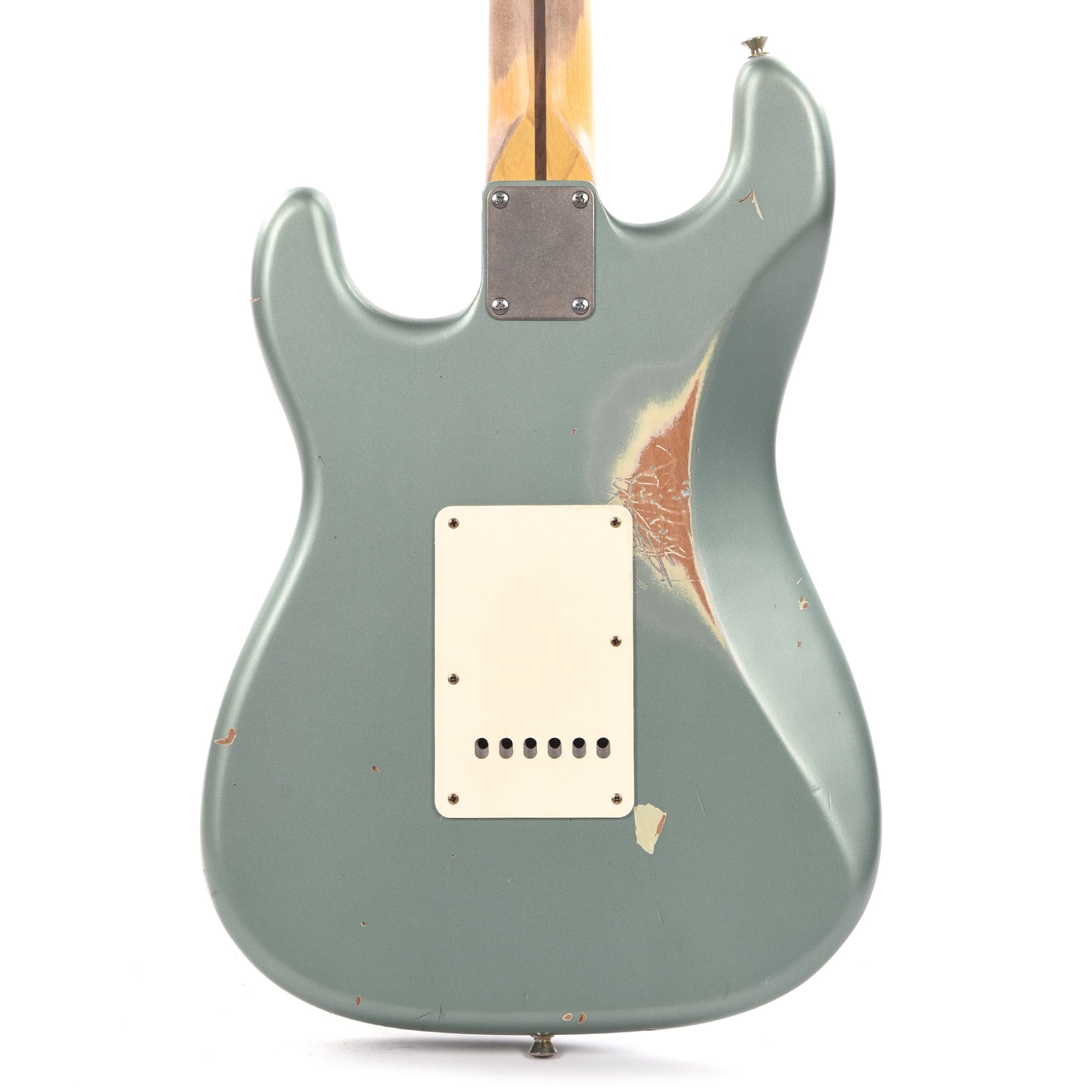 Nash S-57 Teal Green Metallic Medium Relic w/Anodized Gold Pickguard & Lollar Pickups Electric Guitars / Solid Body