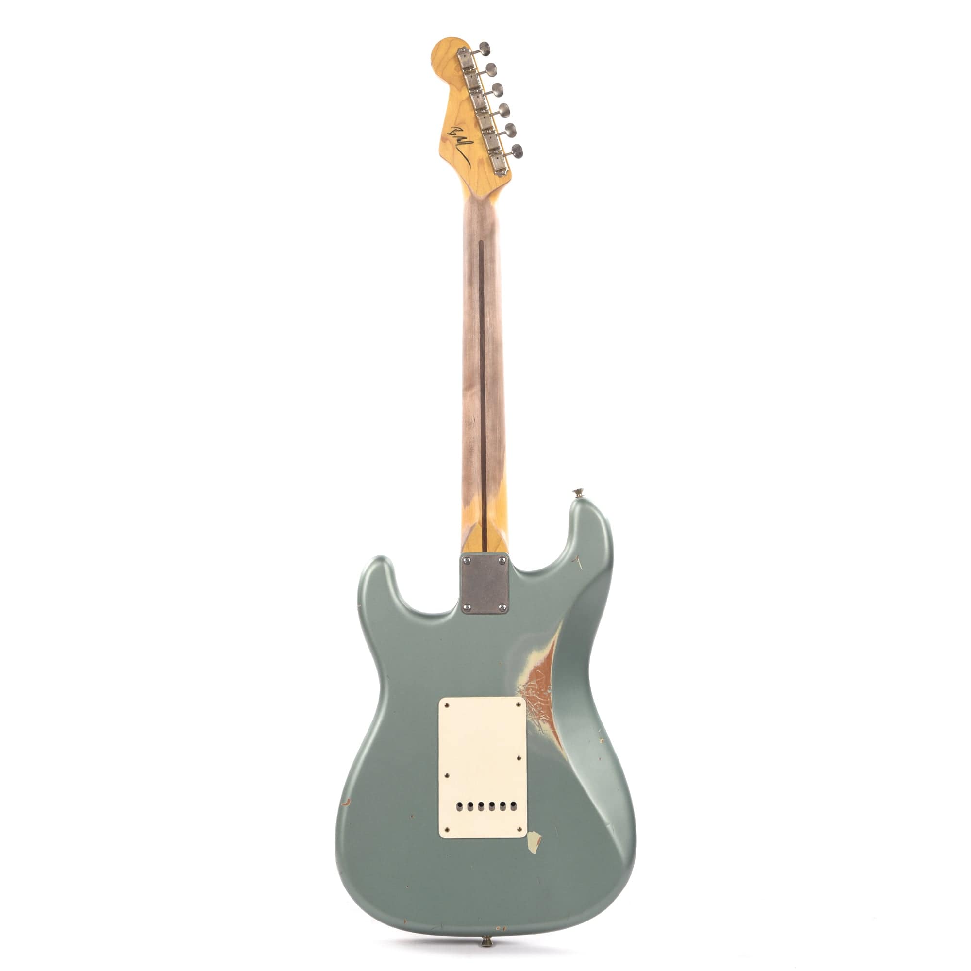 Nash S-57 Teal Green Metallic Medium Relic w/Anodized Gold Pickguard & Lollar Pickups Electric Guitars / Solid Body